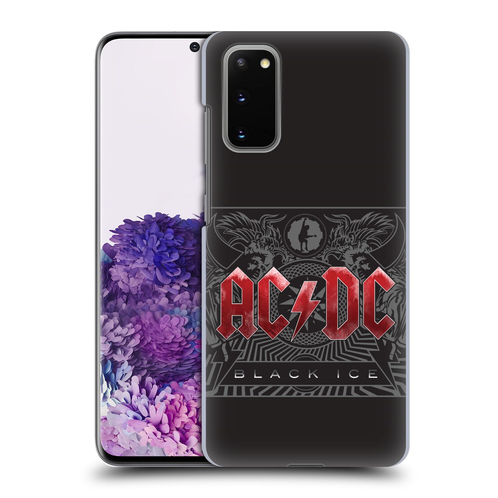 Plastové pouzdro na mobil Samsung Galaxy S20 - Head Case - AC/DC Black Ice