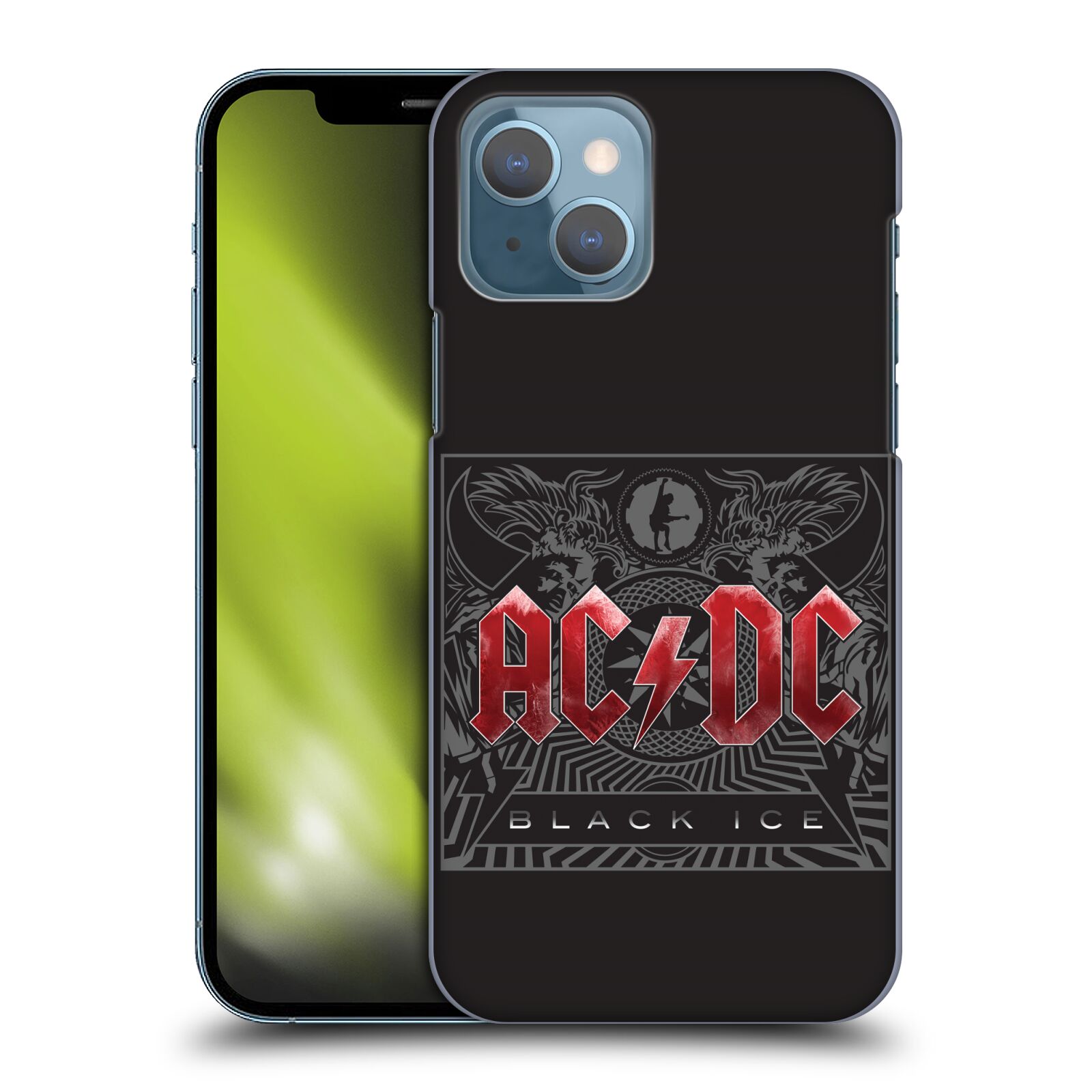 Plastové pouzdro na mobil Apple iPhone 13 - Head Case - AC/DC Black Ice