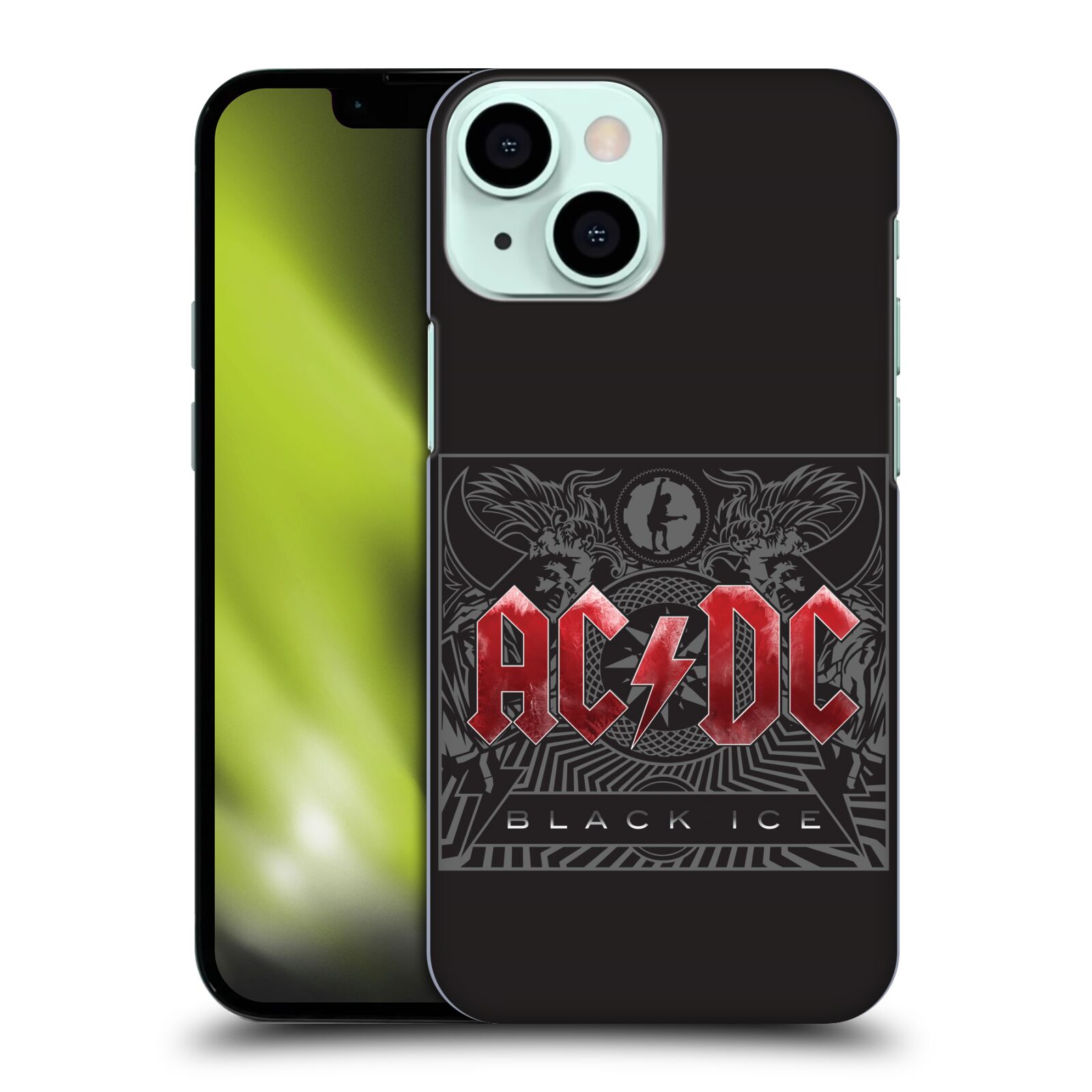 Plastové pouzdro na mobil Apple iPhone 13 Mini - Head Case - AC/DC Black Ice