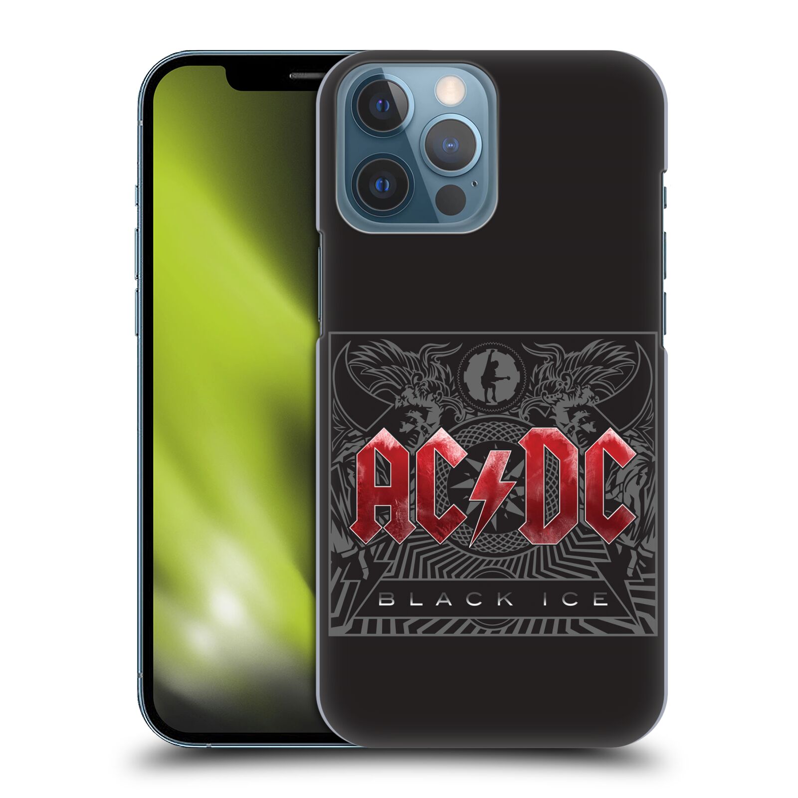 Plastové pouzdro na mobil Apple iPhone 13 Pro Max - Head Case - AC/DC Black Ice