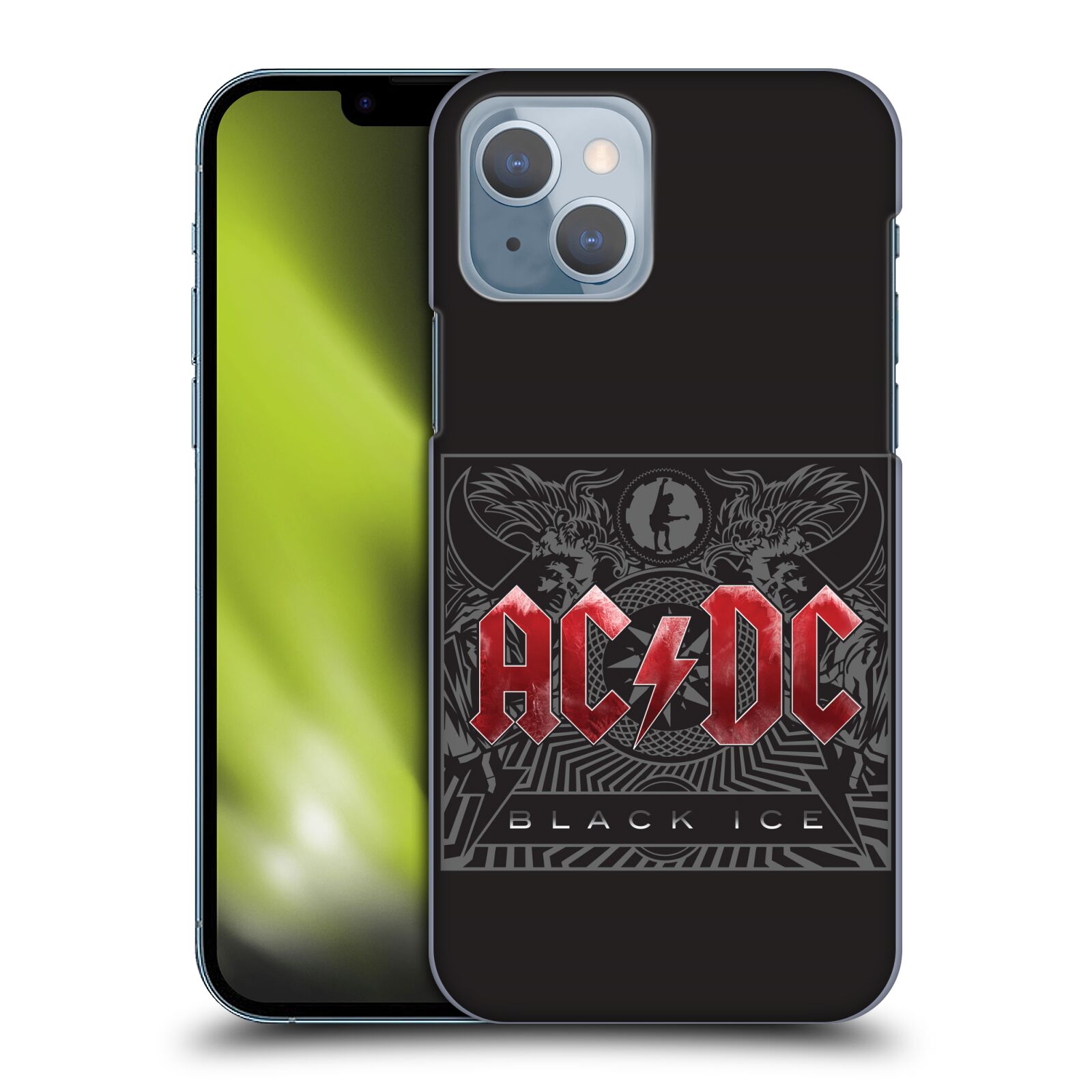 Plastové pouzdro na mobil Apple iPhone 14 - Head Case - AC/DC Black Ice