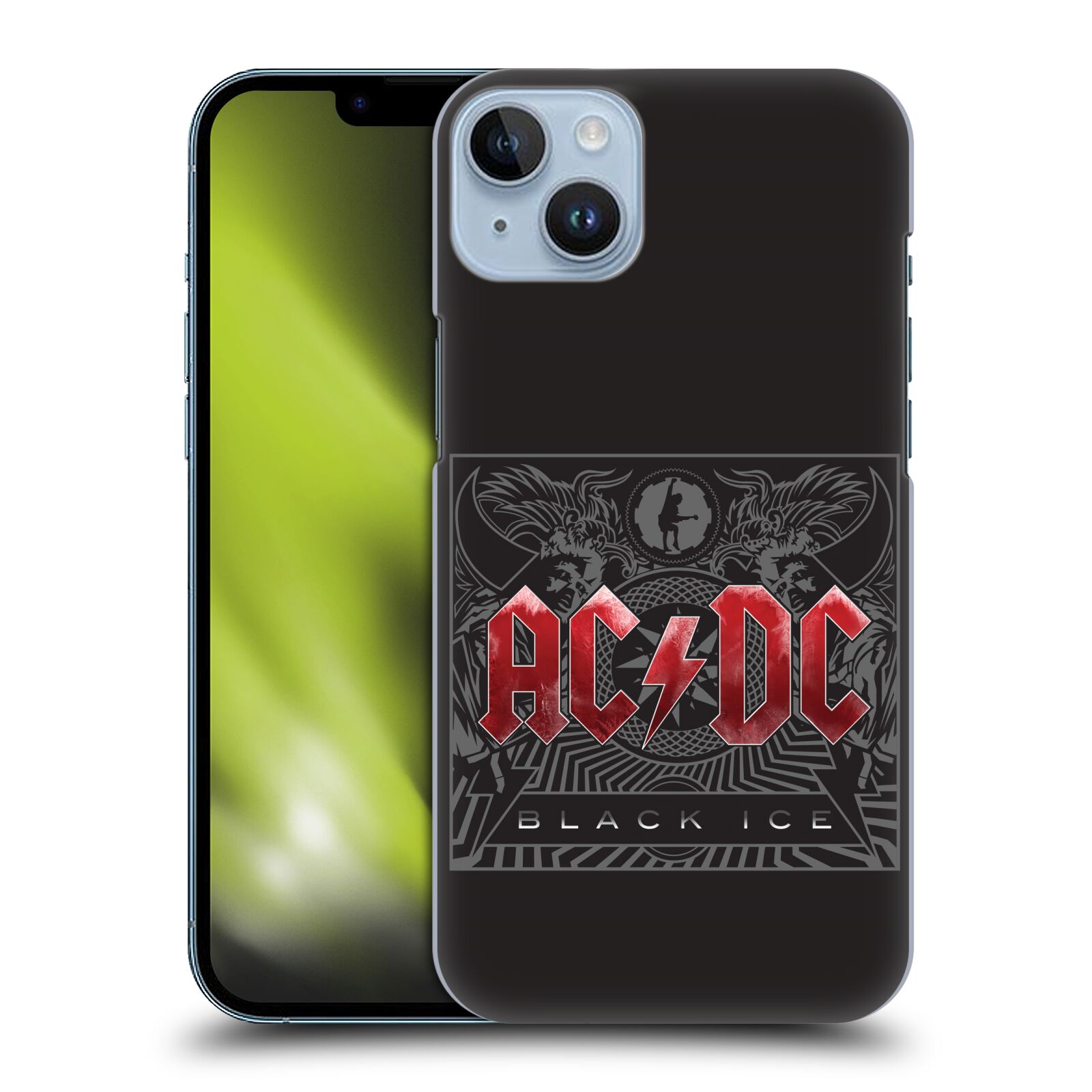 Plastové pouzdro na mobil Apple iPhone 14 Plus - Head Case - AC/DC Black Ice
