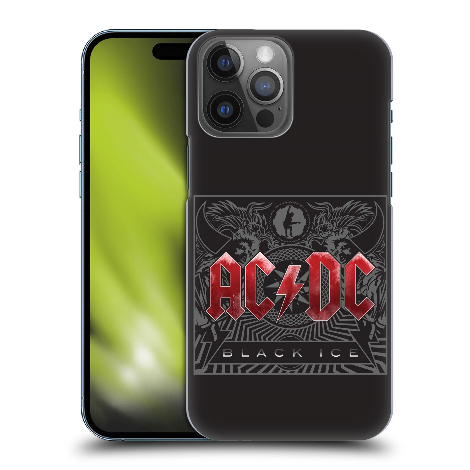 Plastové pouzdro na mobil Apple iPhone 14 Pro Max - Head Case - AC/DC Black Ice
