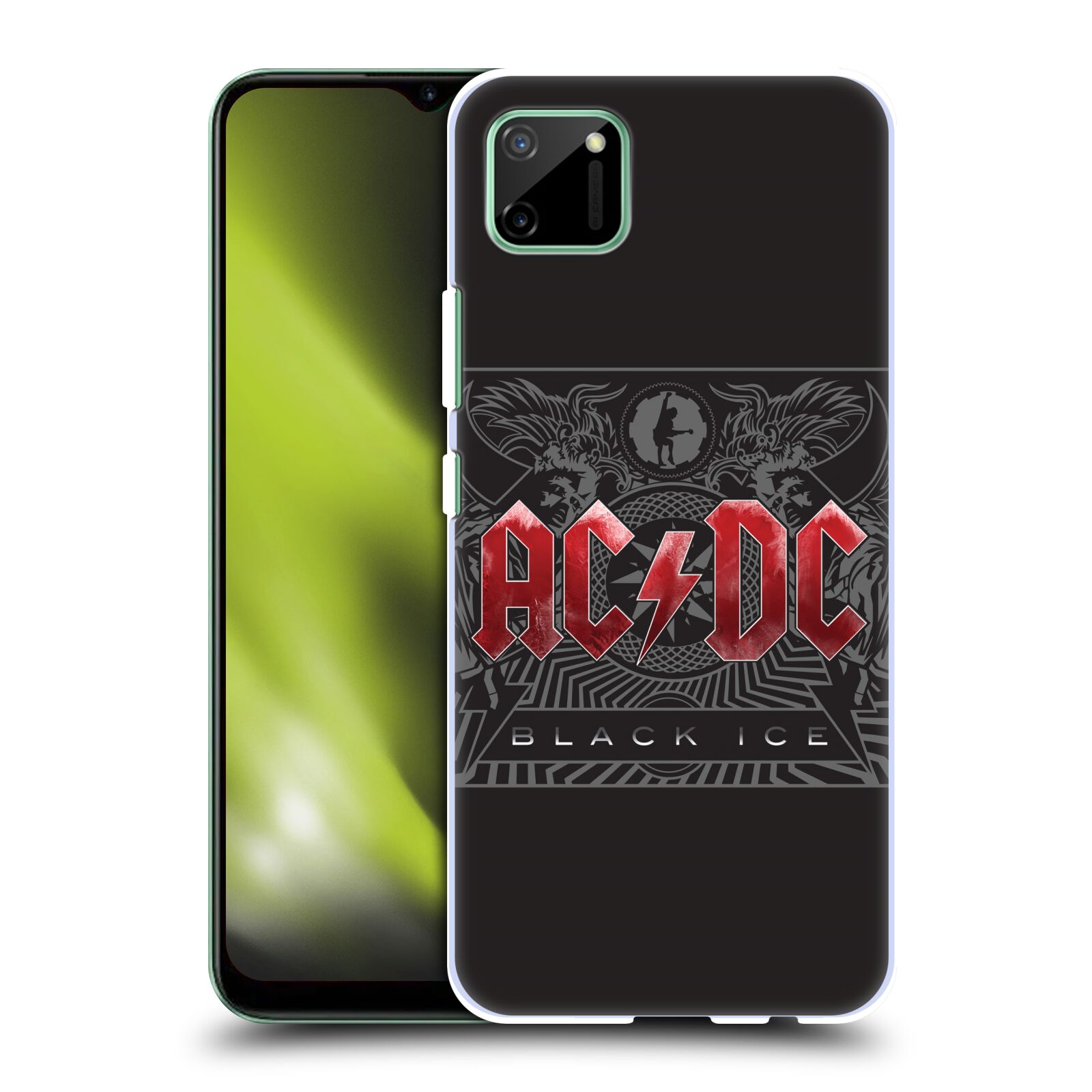 Plastové pouzdro na mobil Realme C11 - Head Case - AC/DC Black Ice