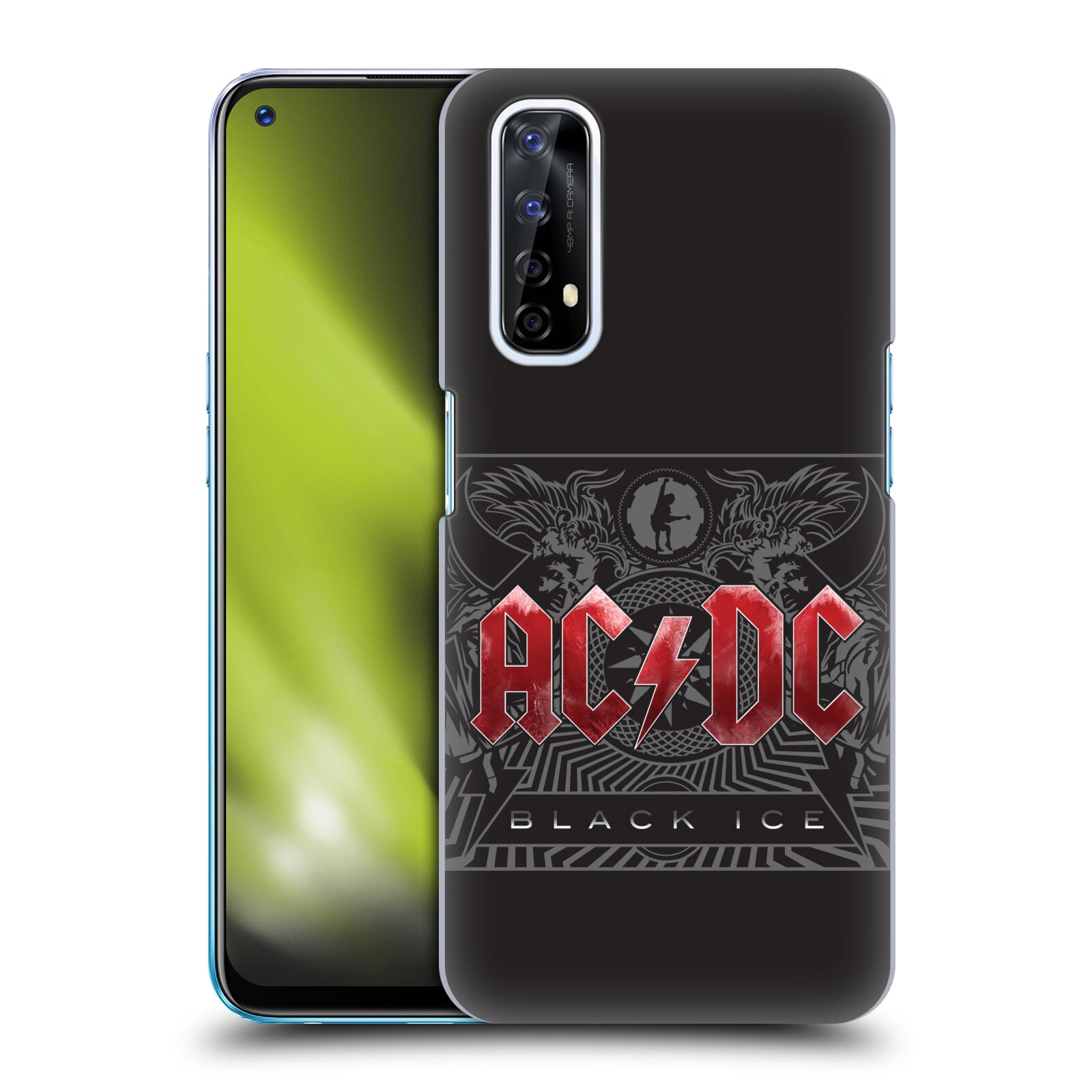Plastové pouzdro na mobil Realme 7 - Head Case - AC/DC Black Ice