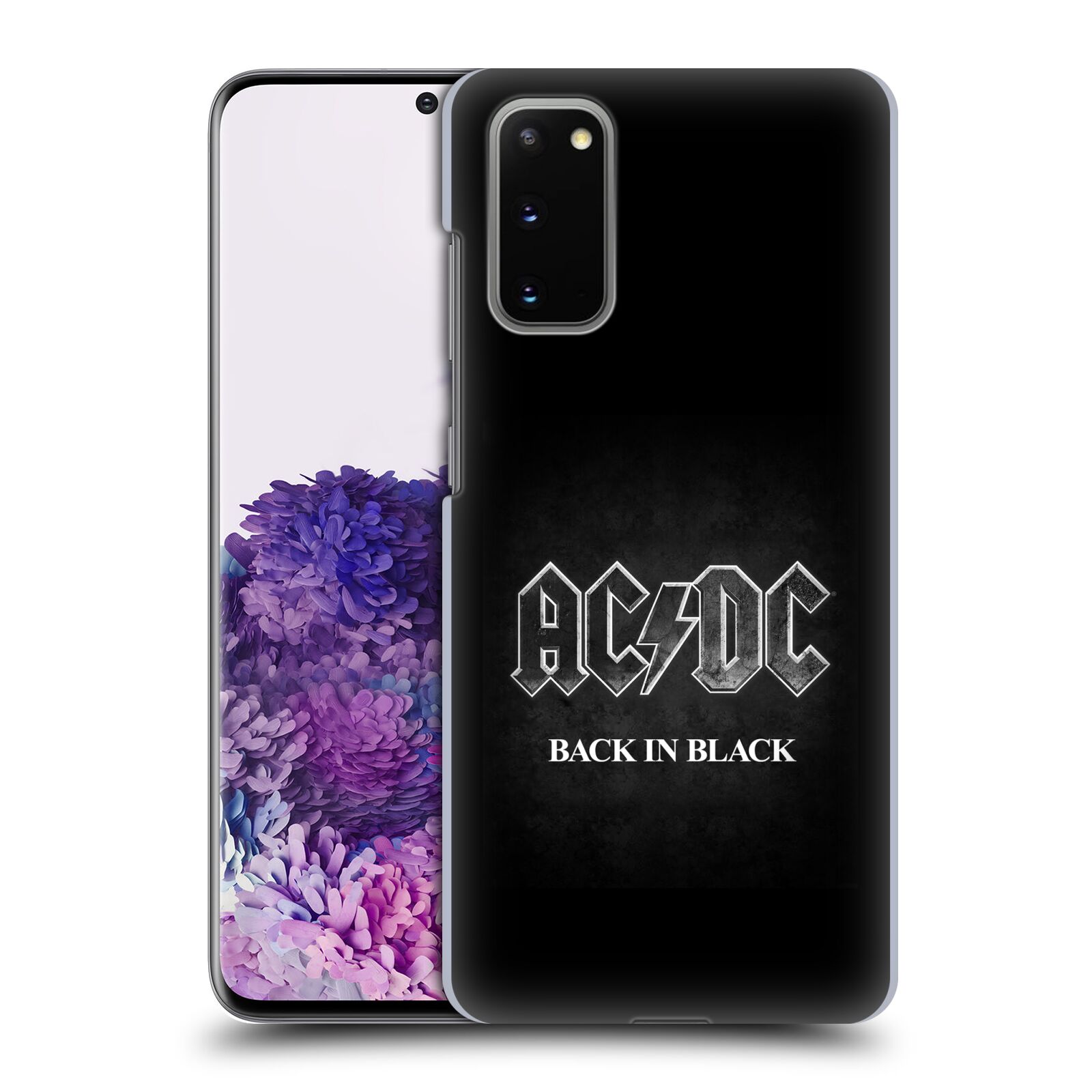 Plastové pouzdro na mobil Samsung Galaxy S20 - Head Case - AC/DC BACK IN BLACK