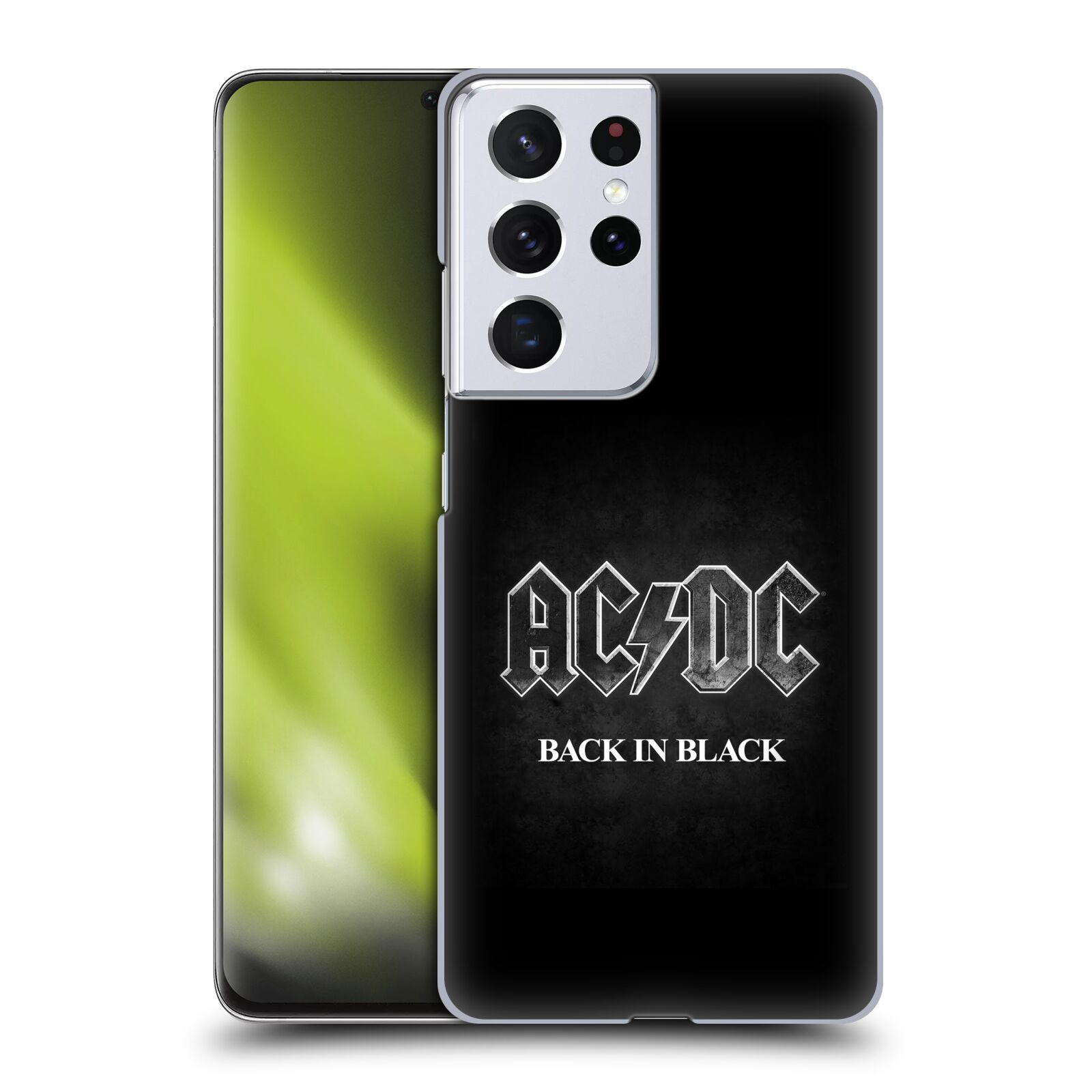 Plastové pouzdro na mobil Samsung Galaxy S21 Ultra 5G - Head Case - AC/DC BACK IN BLACK