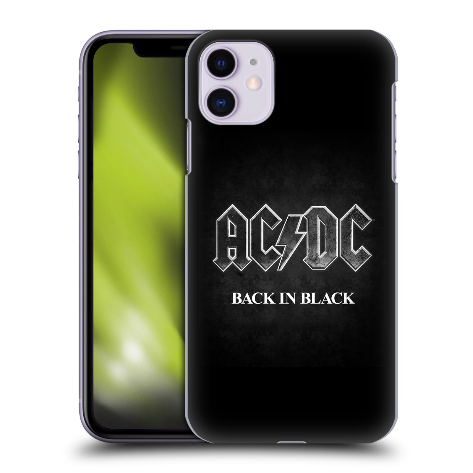 Plastové pouzdro na mobil Apple iPhone 11 - Head Case - AC/DC BACK IN BLACK