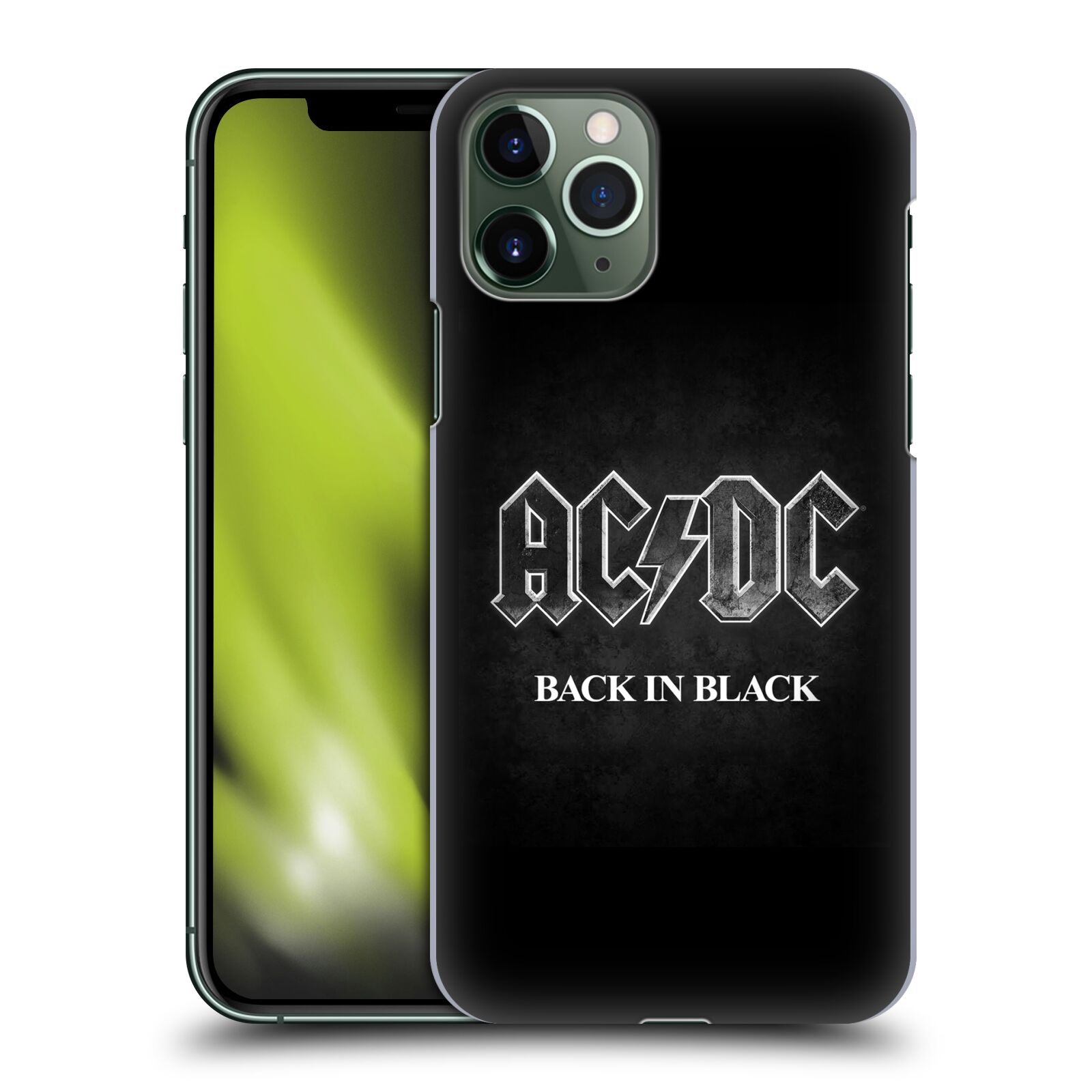 Plastové pouzdro na mobil Apple iPhone 11 Pro - Head Case - AC/DC BACK IN BLACK