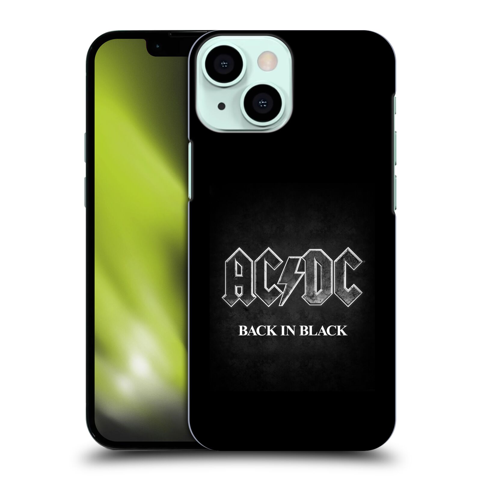 Plastové pouzdro na mobil Apple iPhone 13 Mini - Head Case - AC/DC BACK IN BLACK