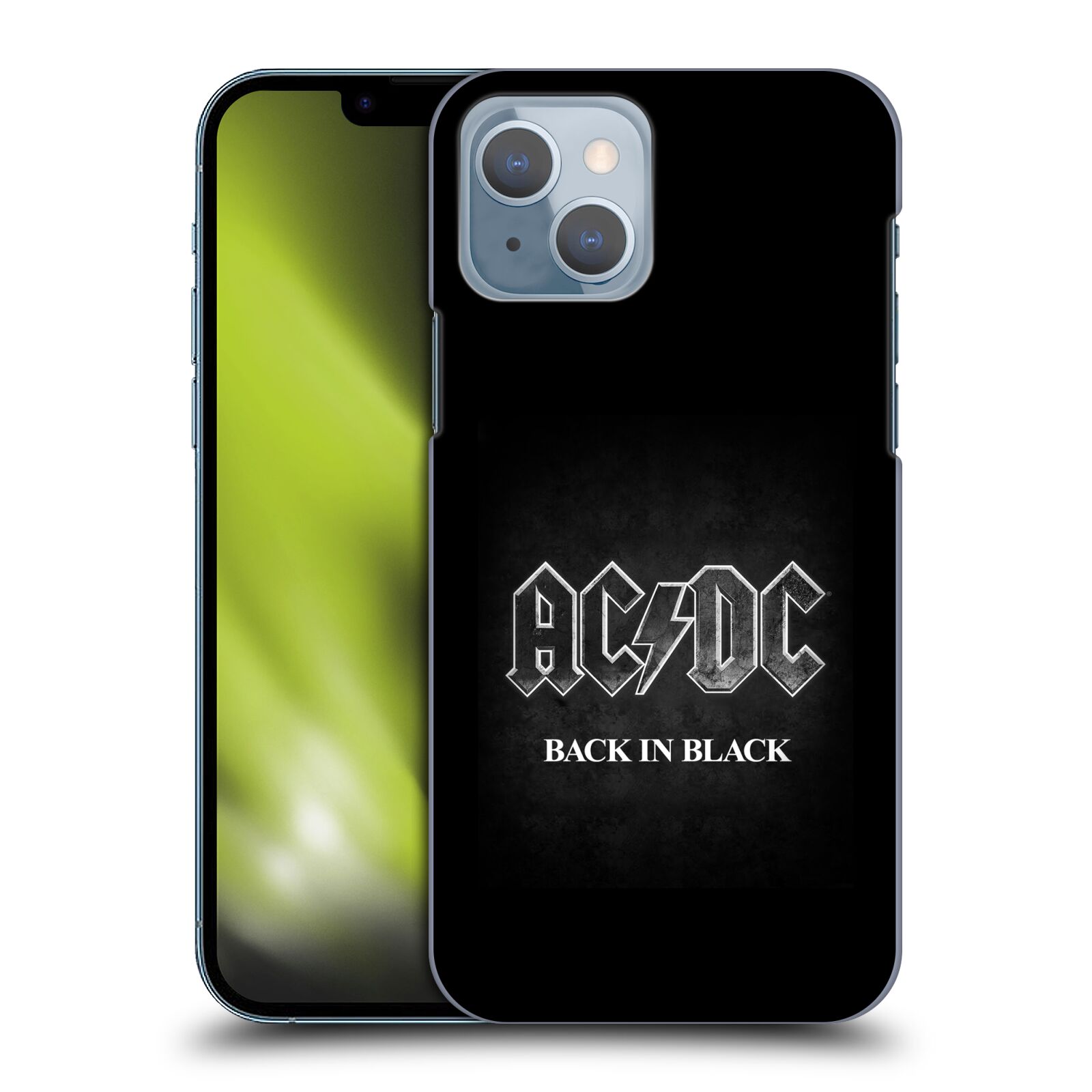 Plastové pouzdro na mobil Apple iPhone 14 - Head Case - AC/DC BACK IN BLACK