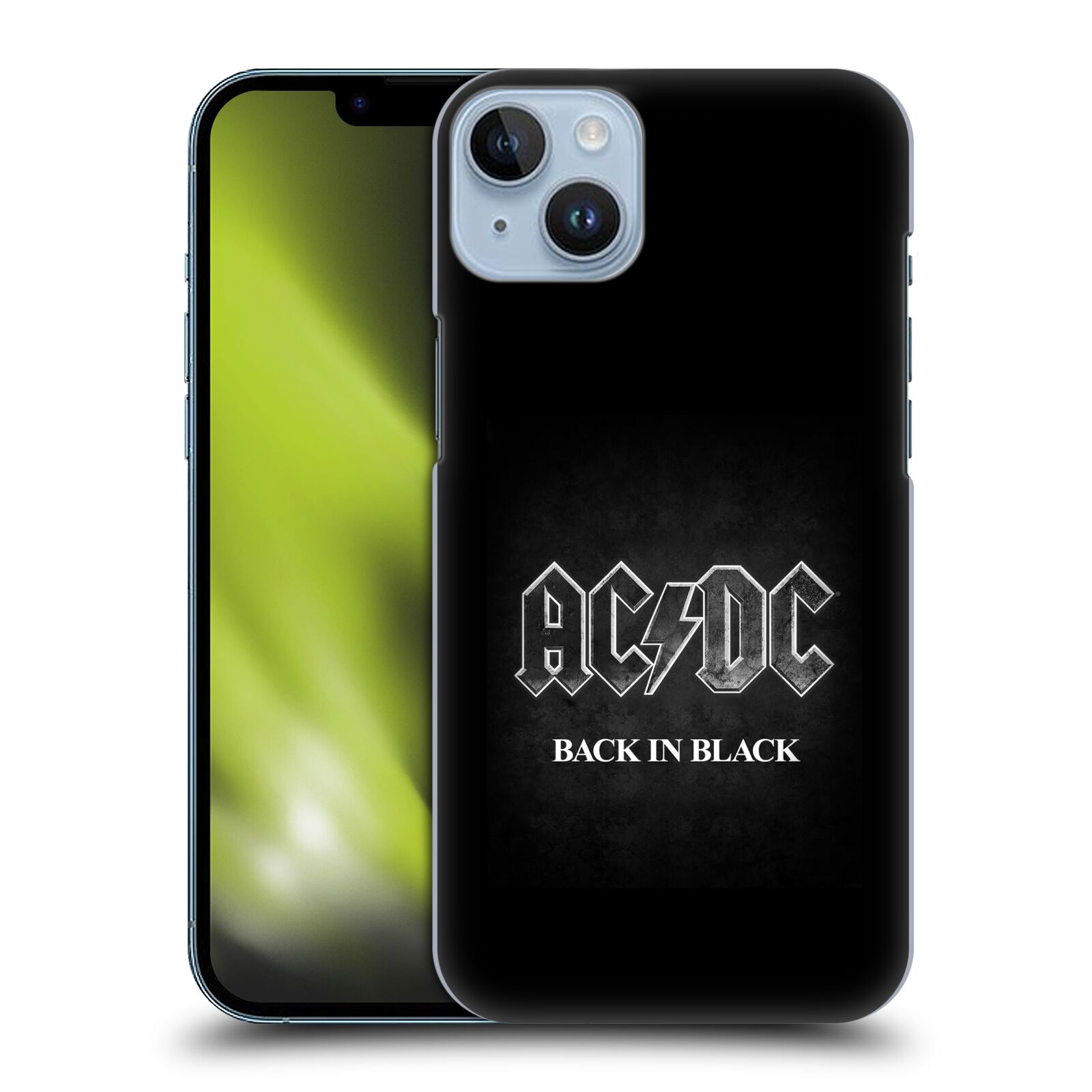Plastové pouzdro na mobil Apple iPhone 14 Plus - Head Case - AC/DC BACK IN BLACK
