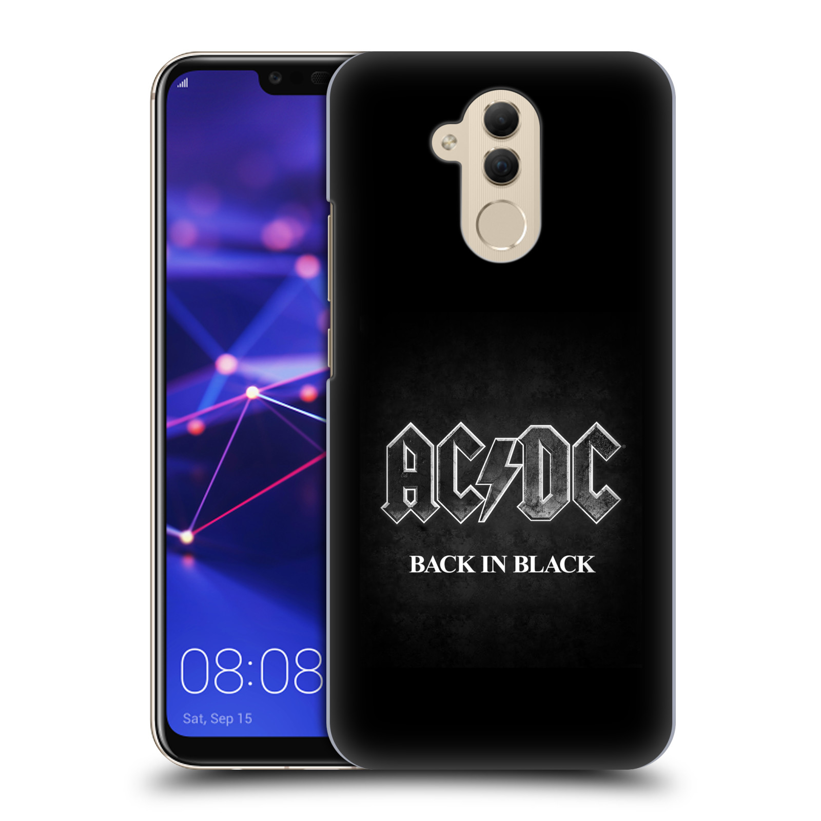 Plastové pouzdro na mobil Huawei Mate 20 Lite - Head Case - AC/DC BACK IN BLACK
