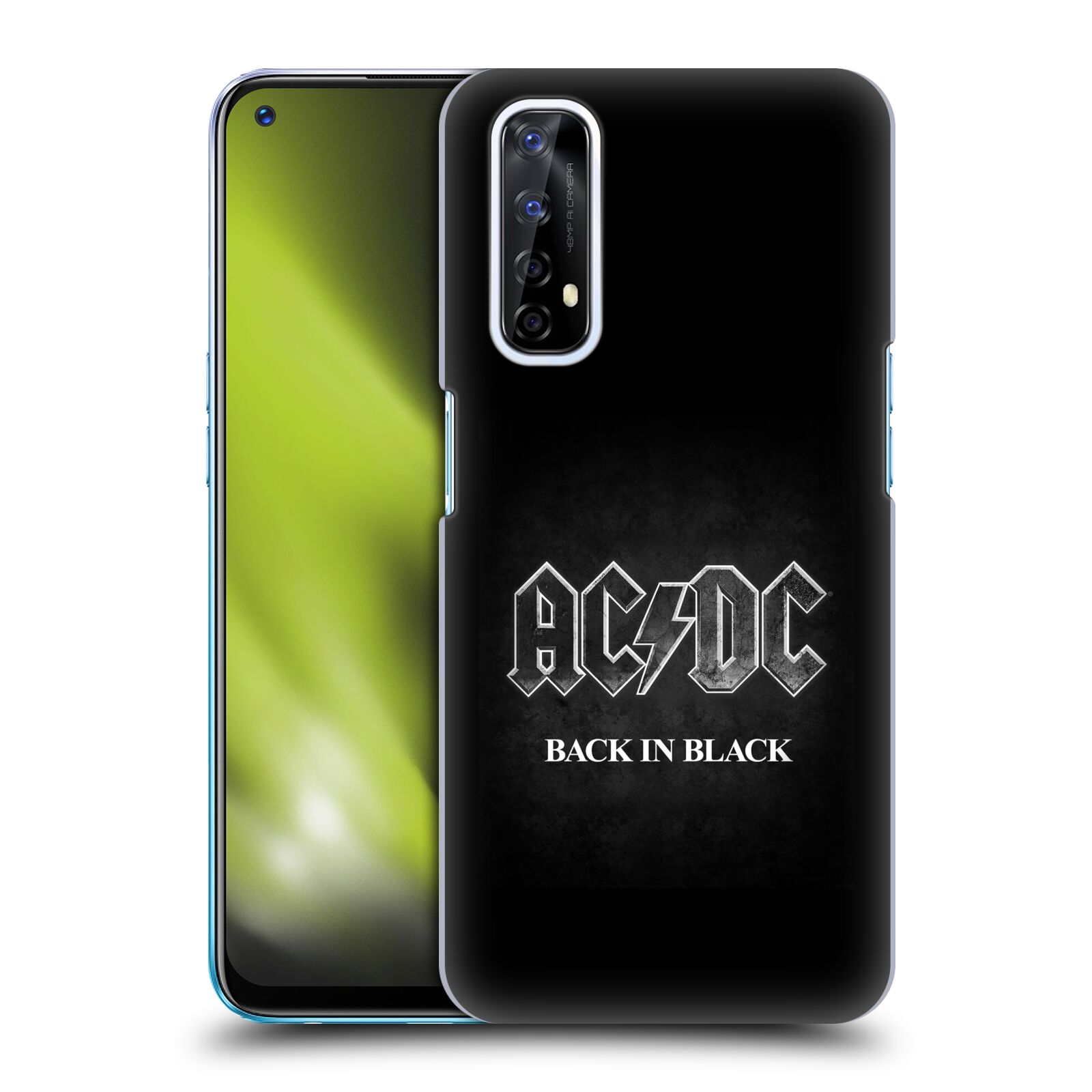 Plastové pouzdro na mobil Realme 7 - Head Case - AC/DC BACK IN BLACK
