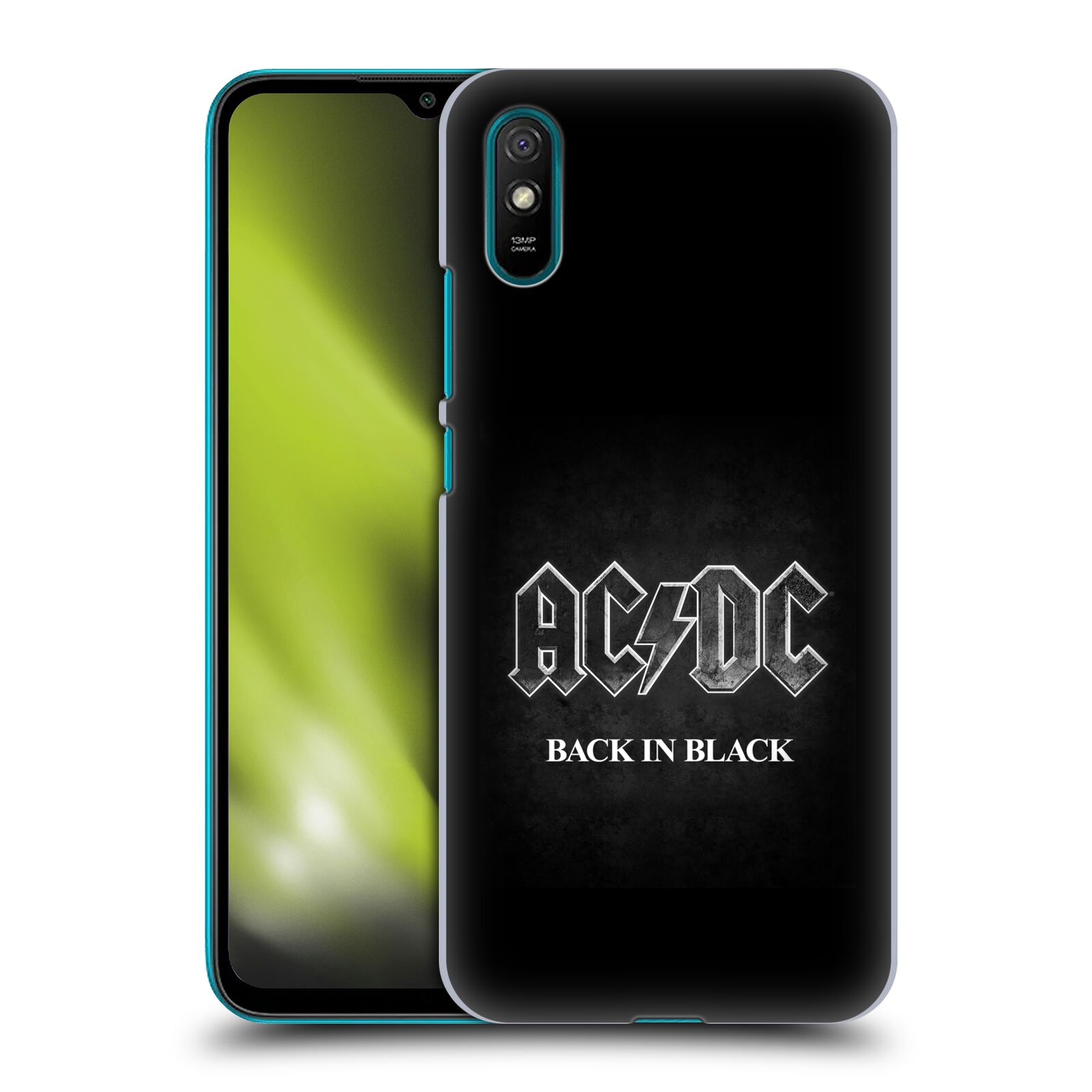 Plastové pouzdro na mobil Xiaomi Redmi 9A / Xiaomi Redmi 9AT - Head Case - AC/DC BACK IN BLACK