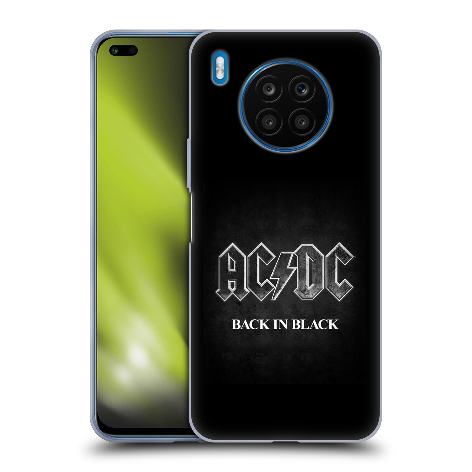 Silikonové pouzdro na mobil Huawei Nova 8i / Honor 50 Lite - Head Case - AC/DC BACK IN BLACK
