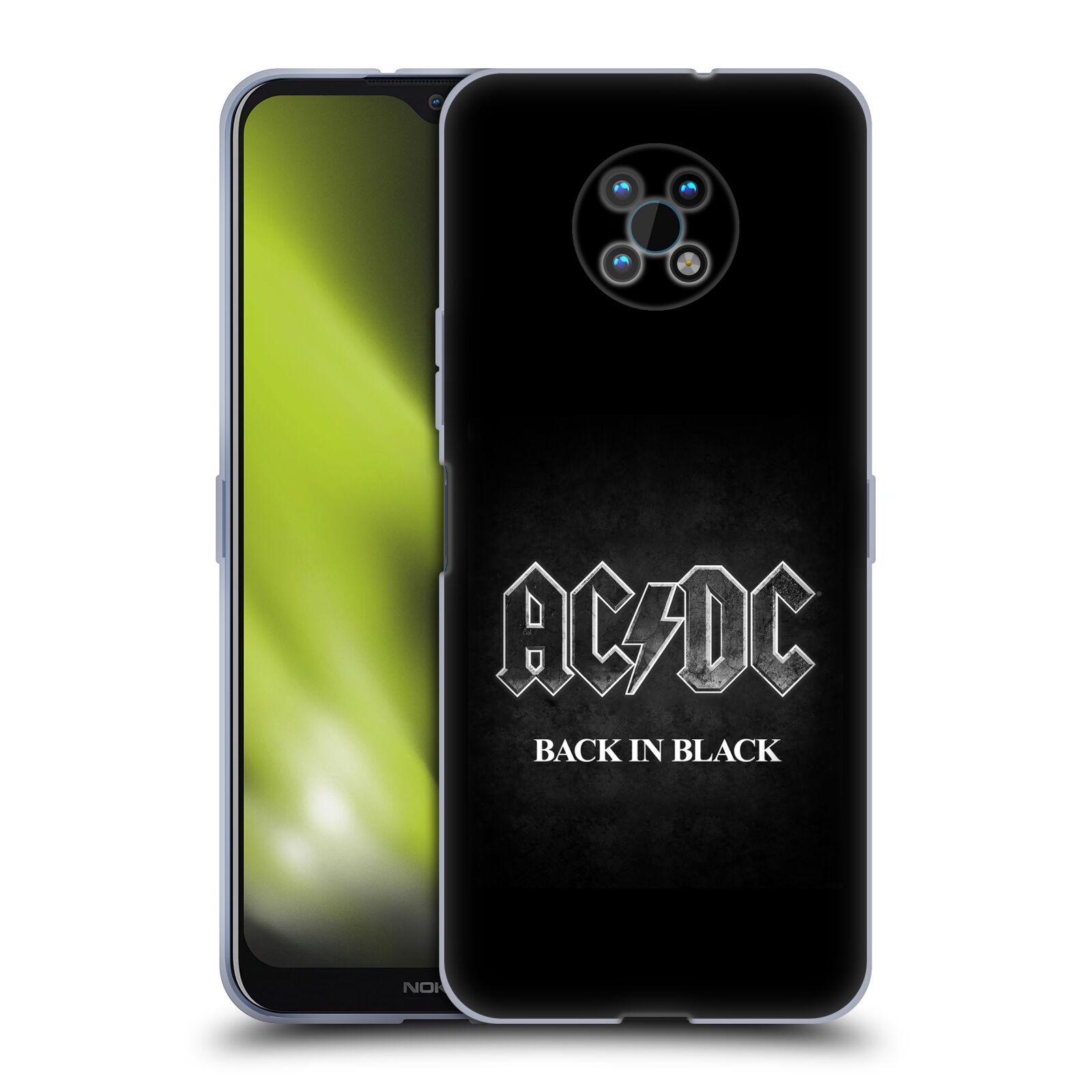 Silikonové pouzdro na mobil Nokia G50 5G - Head Case - AC/DC BACK IN BLACK