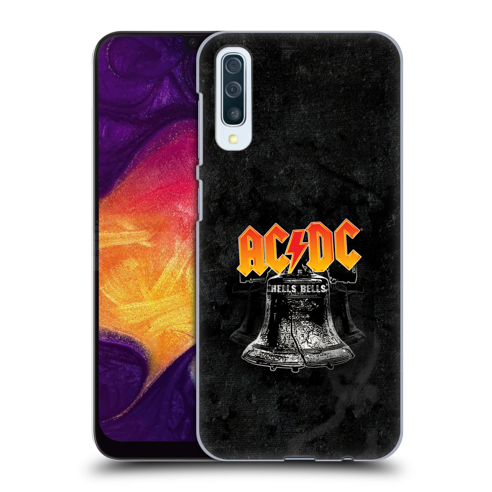 Plastové pouzdro na mobil Samsung Galaxy A50 / A30s - Head Case - AC/DC Hells Bells