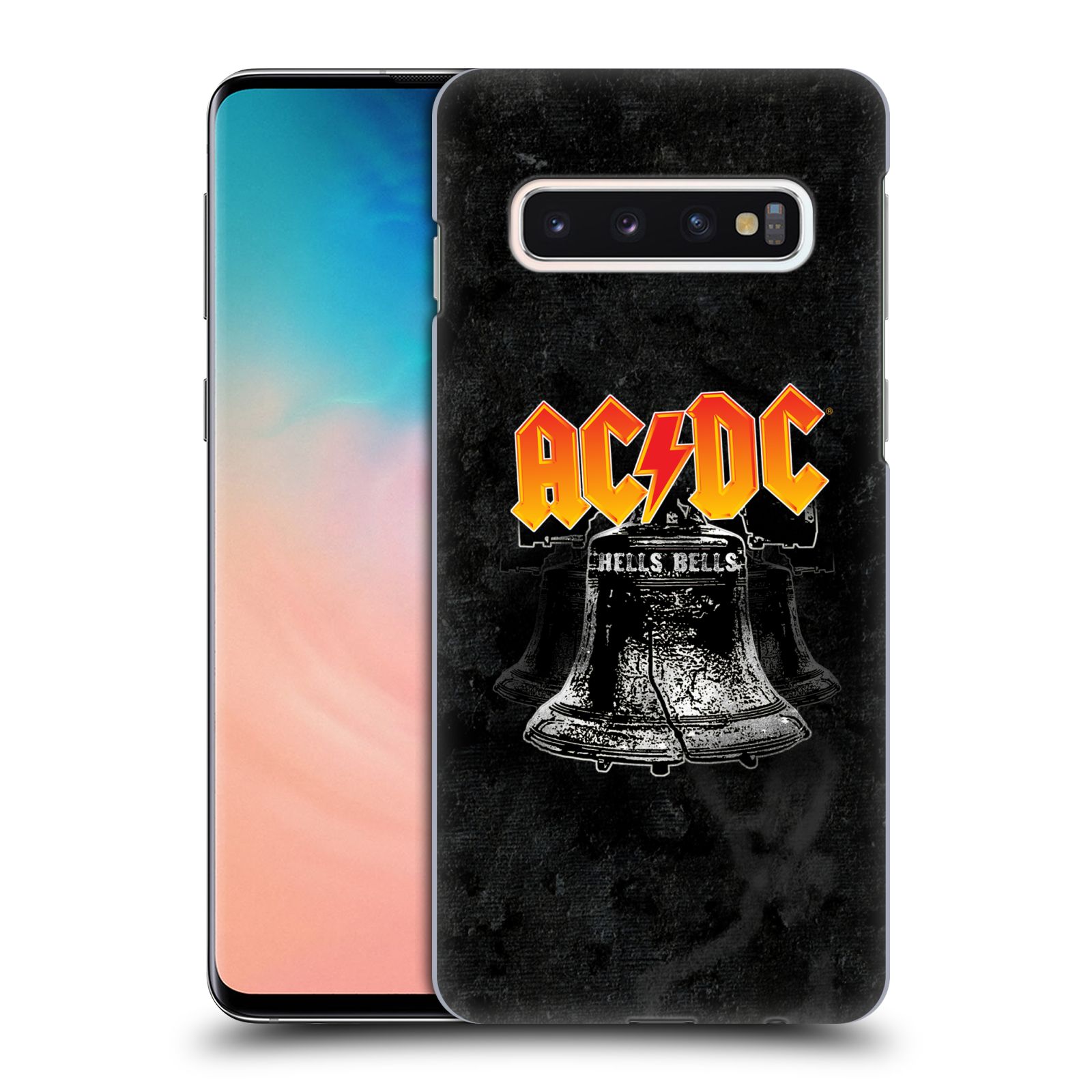 Plastové pouzdro na mobil Samsung Galaxy S10 - Head Case - AC/DC Hells Bells
