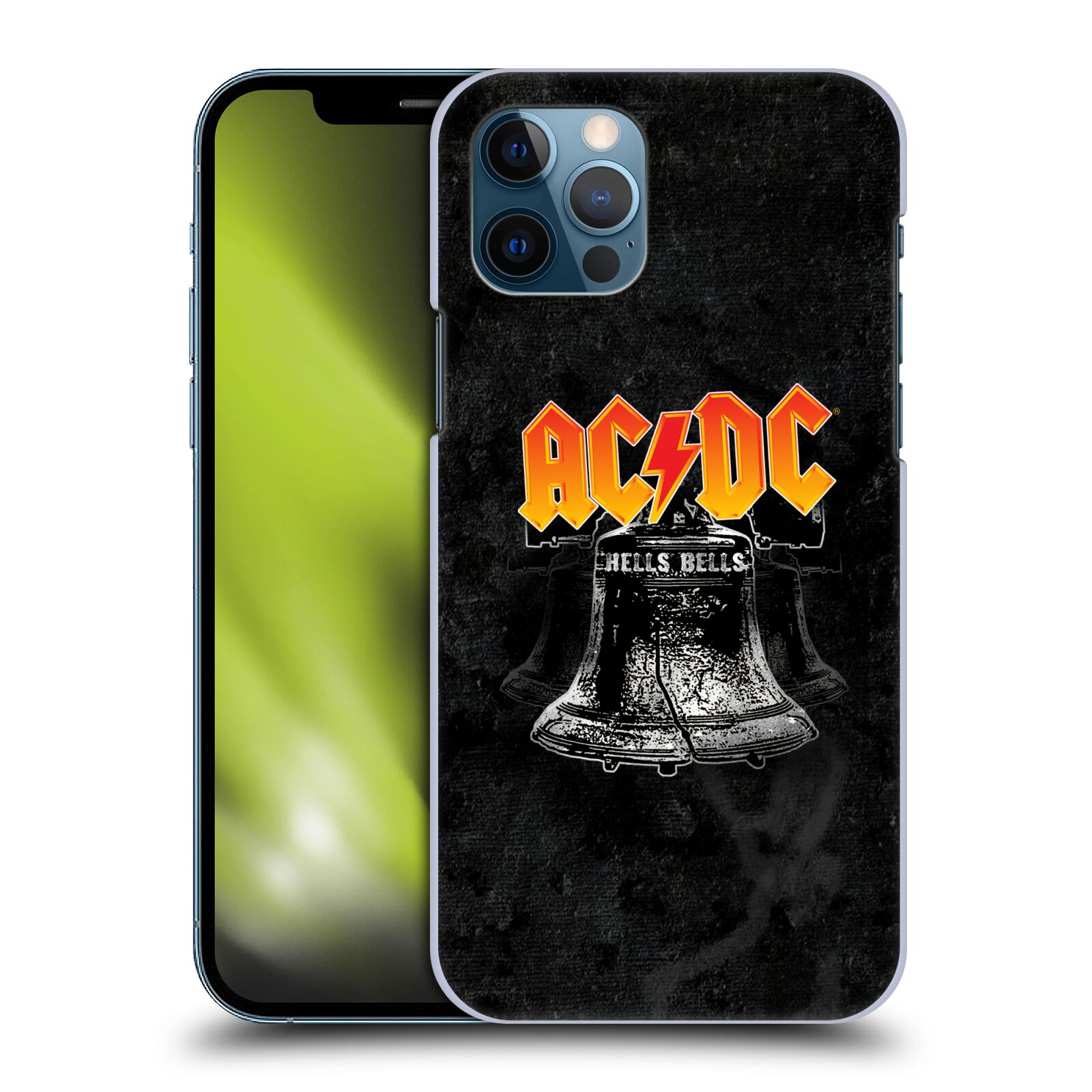 Plastové pouzdro na mobil Apple iPhone 12 / 12 Pro - Head Case - AC/DC Hells Bells