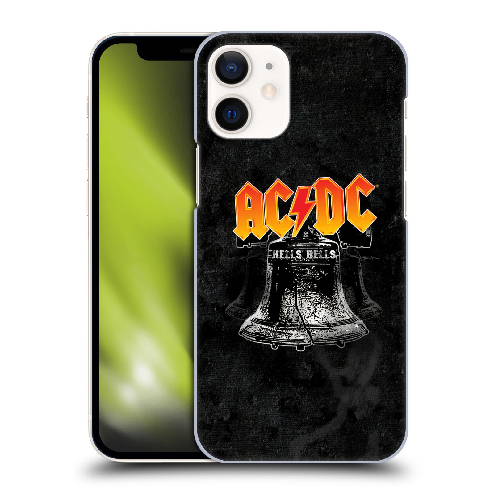 Plastové pouzdro na mobil Apple iPhone 12 Mini - Head Case - AC/DC Hells Bells