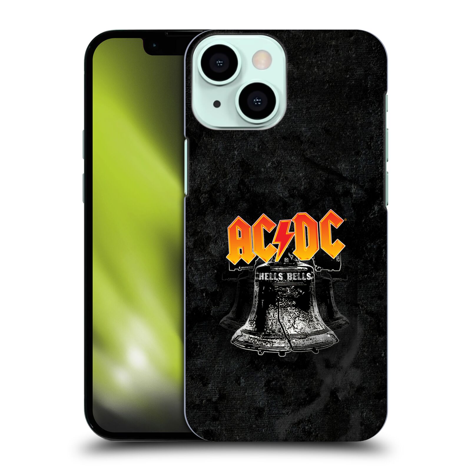 Plastové pouzdro na mobil Apple iPhone 13 Mini - Head Case - AC/DC Hells Bells