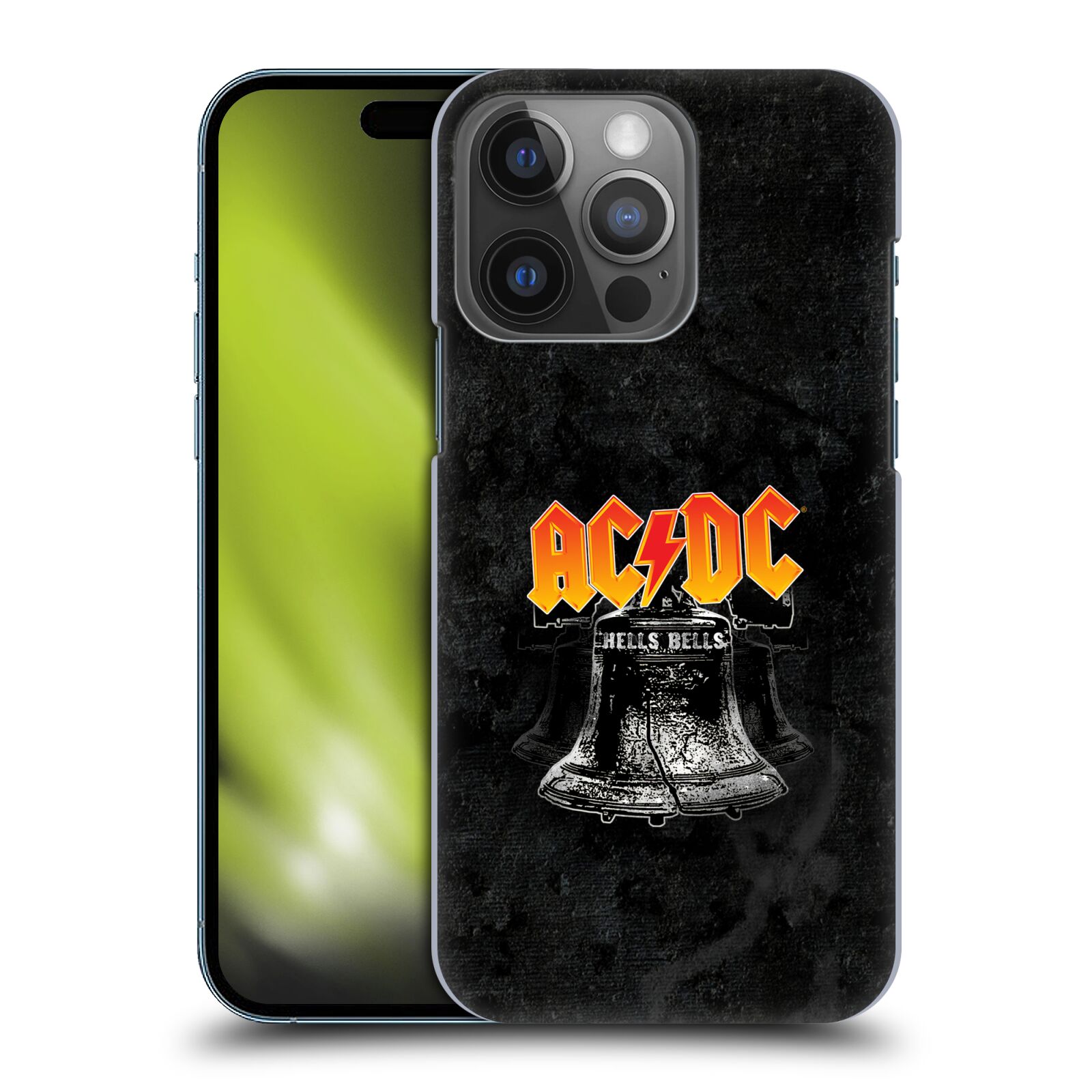 Plastové pouzdro na mobil Apple iPhone 14 Pro - Head Case - AC/DC Hells Bells