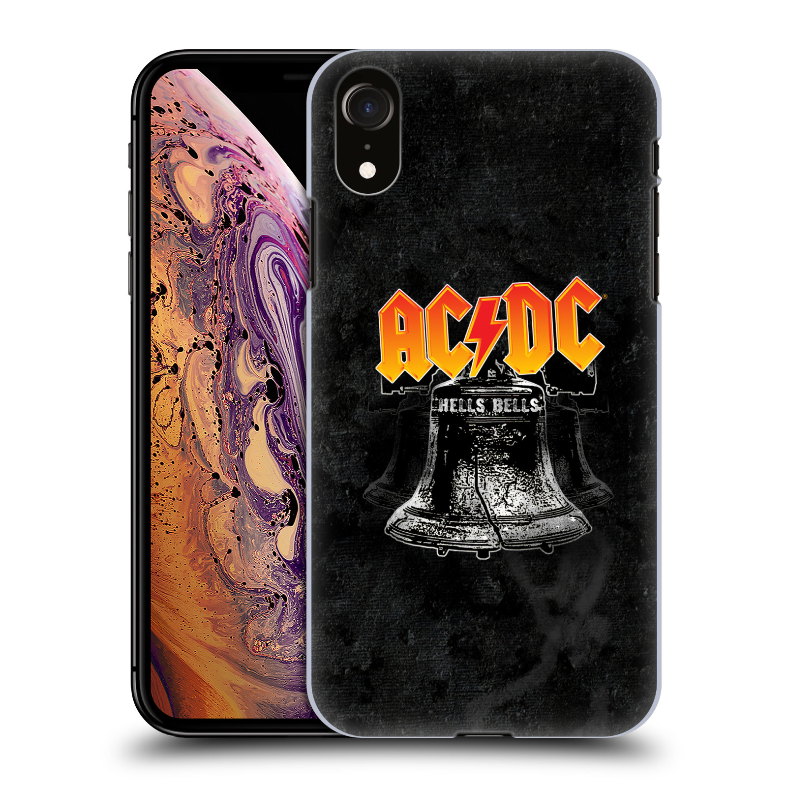 Plastové pouzdro na mobil Apple iPhone XR - Head Case - AC/DC Hells Bells