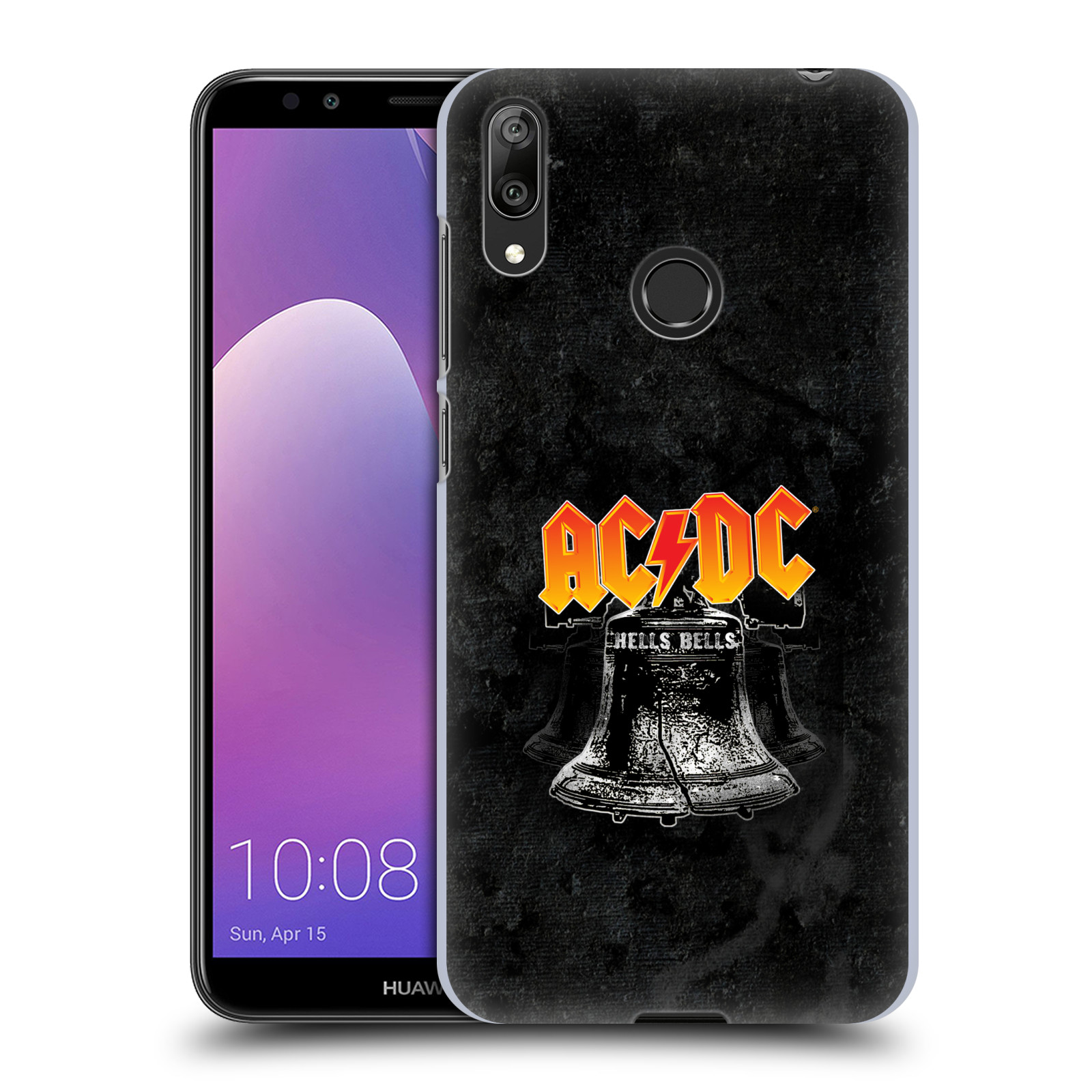 Plastové pouzdro na mobil Huawei Y7 (2019) - Head Case - AC/DC Hells Bells