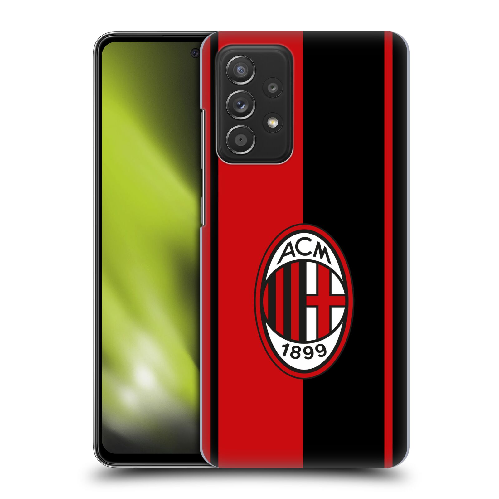 Plastové pouzdro na mobil Samsung Galaxy A52 / A52 5G / A52s 5G - AC Milan