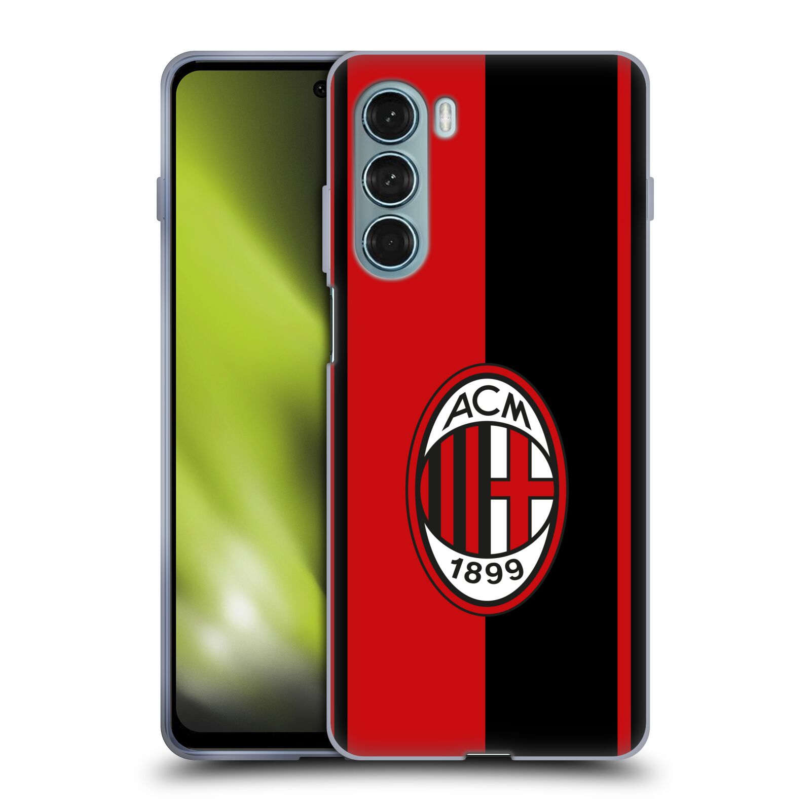 Silikonové pouzdro na mobil Motorola Moto G200 5G - AC Milan