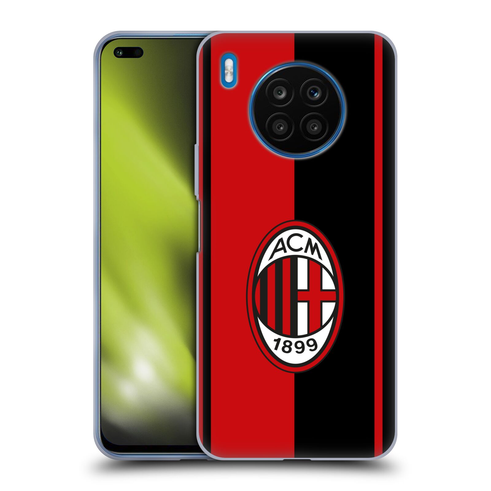 Silikonové pouzdro na mobil Huawei Nova 8i / Honor 50 Lite - AC Milan