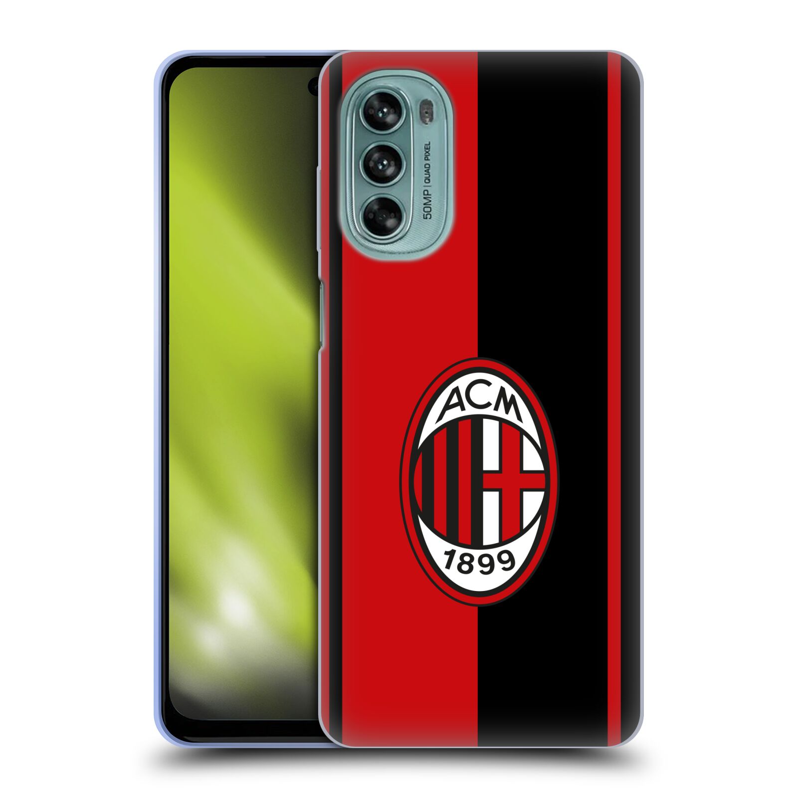 Silikonové pouzdro na mobil Motorola Moto G62 5G - AC Milan
