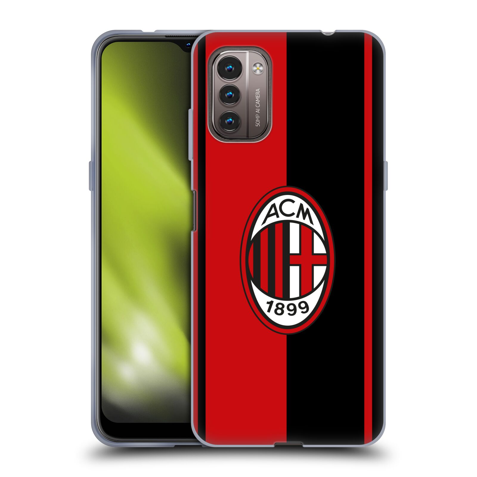 Silikonové pouzdro na mobil Nokia G11 / G21 - AC Milan