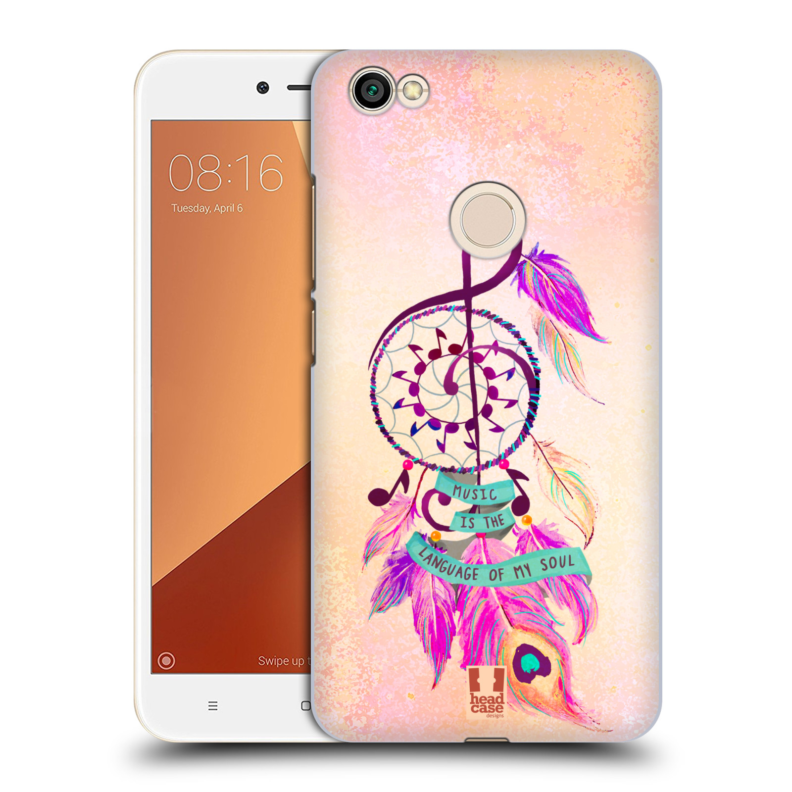 Pouzdra Xiaomi Plastová pouzdra Plastové pouzdro na mobil Xiaomi Redmi Note 5A Head Case LapaÄ Assorted Music