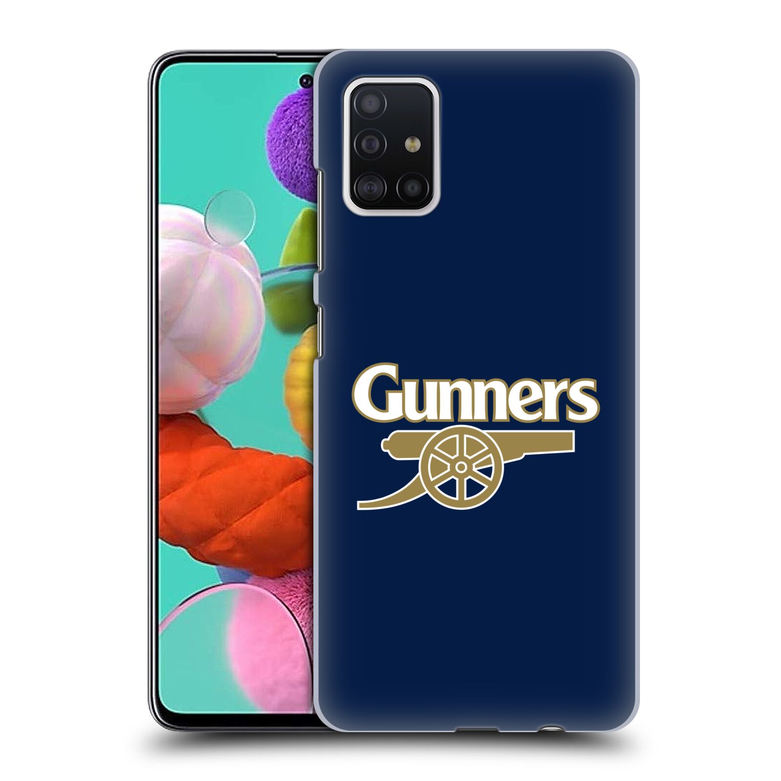 Plastové pouzdro na mobil Samsung Galaxy A51 - Head Case - Arsenal FC - Gunners