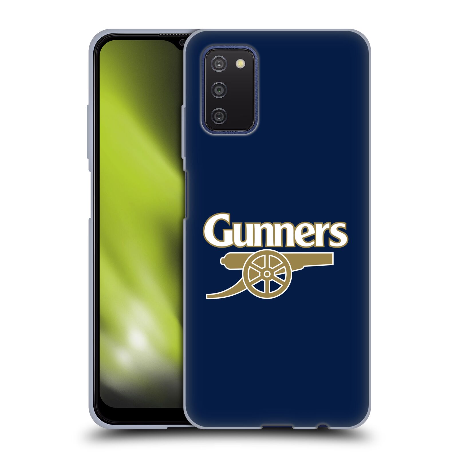 Silikonové pouzdro na mobil Samsung Galaxy A03s - Head Case - Arsenal FC - Gunners
