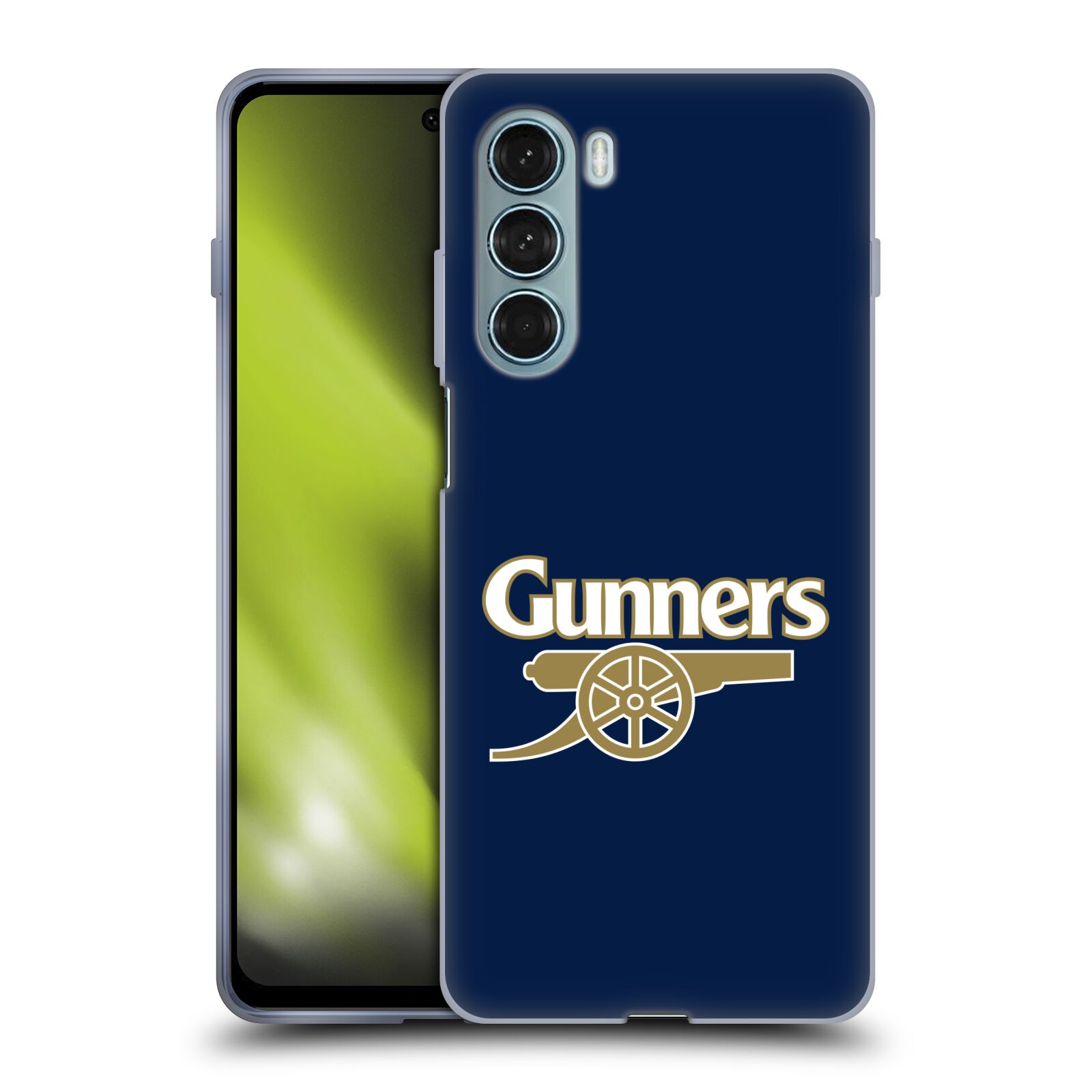 Silikonové pouzdro na mobil Motorola Moto G200 5G - Head Case - Arsenal FC - Gunners