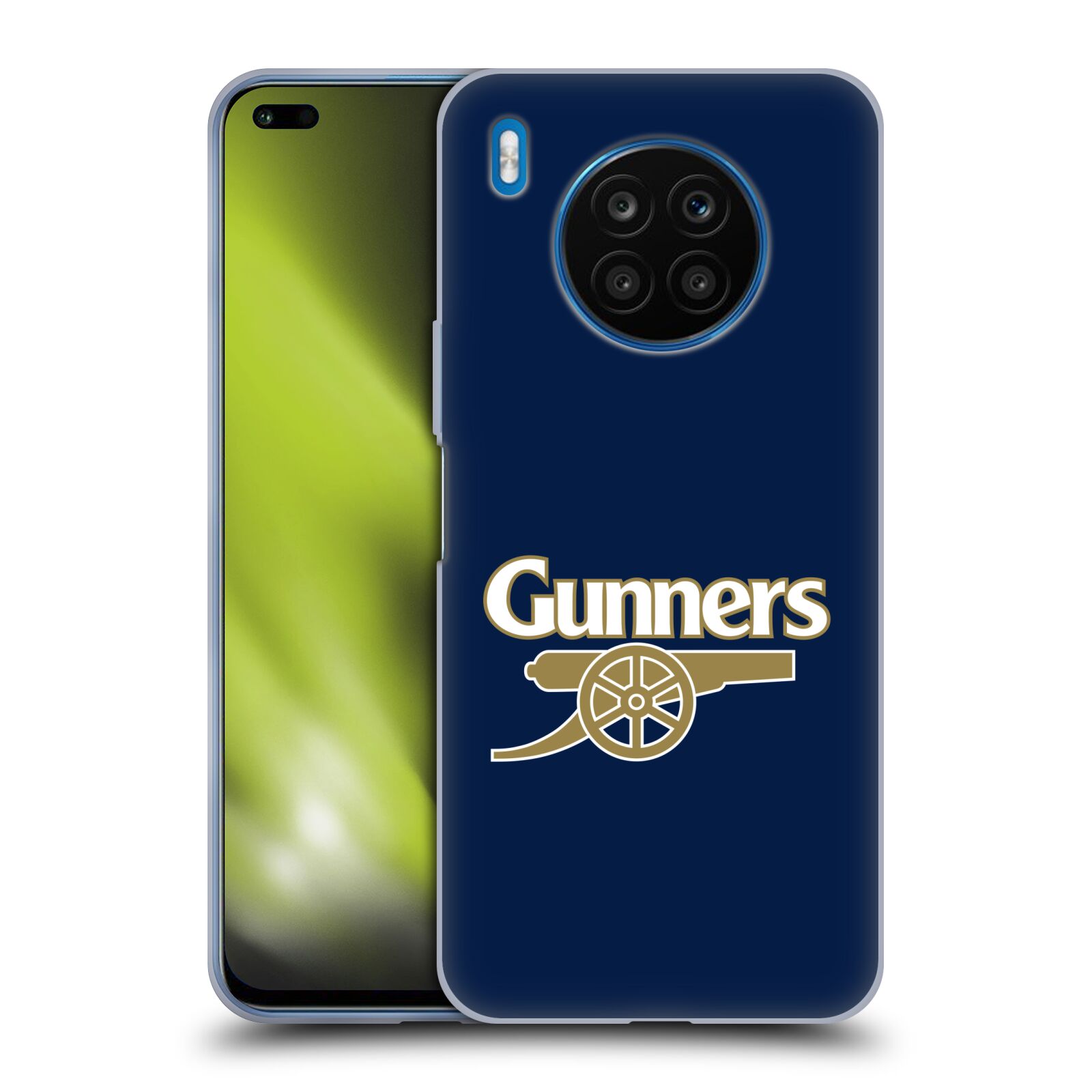 Silikonové pouzdro na mobil Huawei Nova 8i / Honor 50 Lite - Head Case - Arsenal FC - Gunners