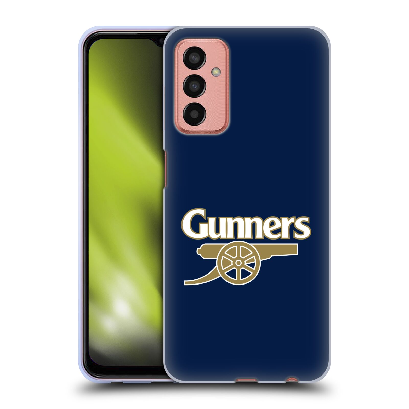 Silikonové pouzdro na mobil Samsung Galaxy M13 - Head Case - Arsenal FC - Gunners