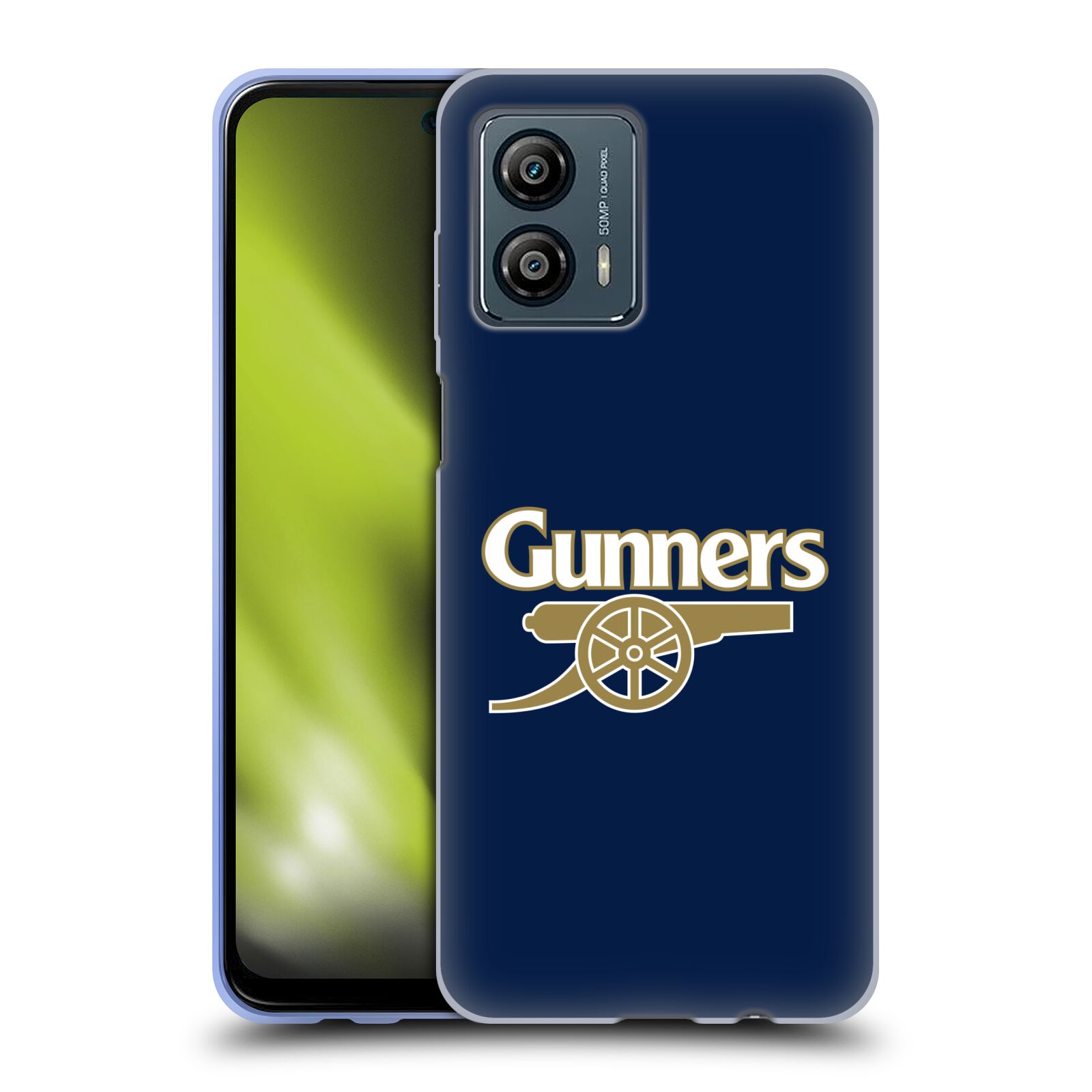 Silikonové pouzdro na mobil Motorola Moto G53 5G - Head Case - Arsenal FC - Gunners