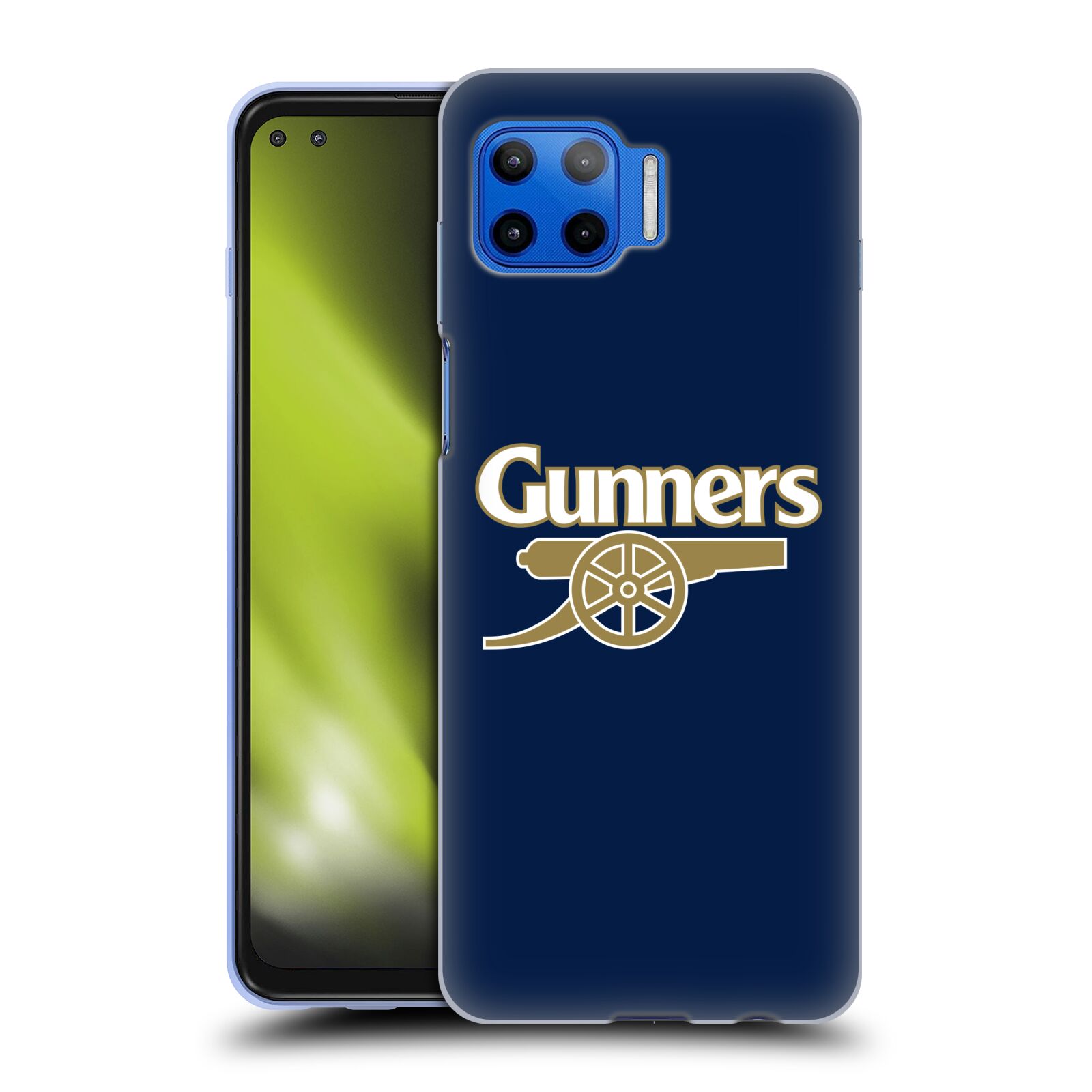 Silikonové pouzdro na mobil Motorola Moto G 5G Plus - Head Case - Arsenal FC - Gunners