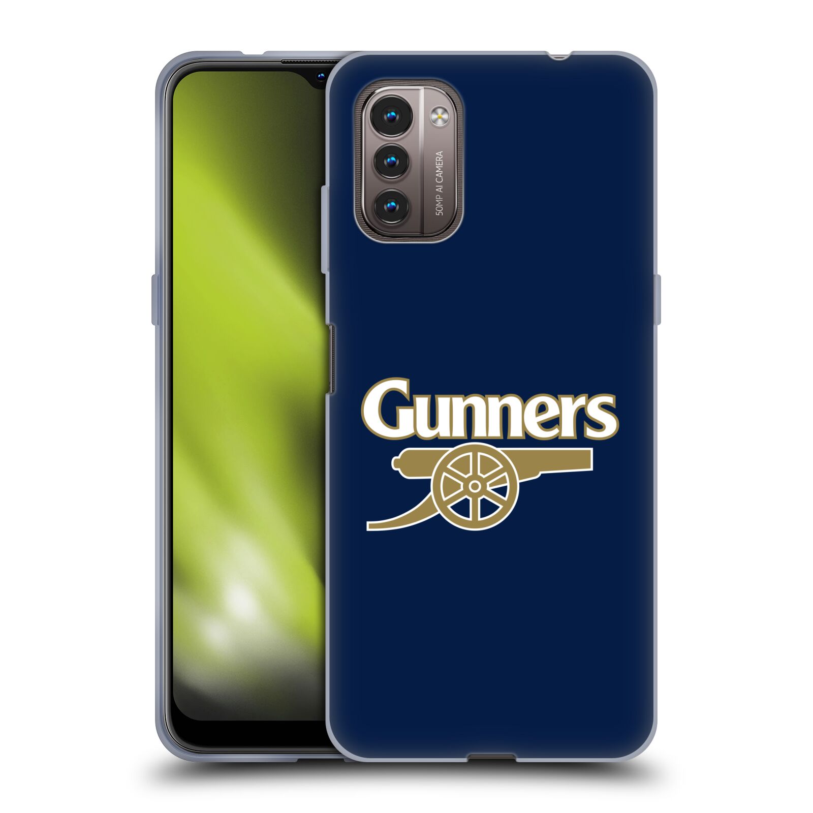 Silikonové pouzdro na mobil Nokia G11 / G21 - Head Case - Arsenal FC - Gunners