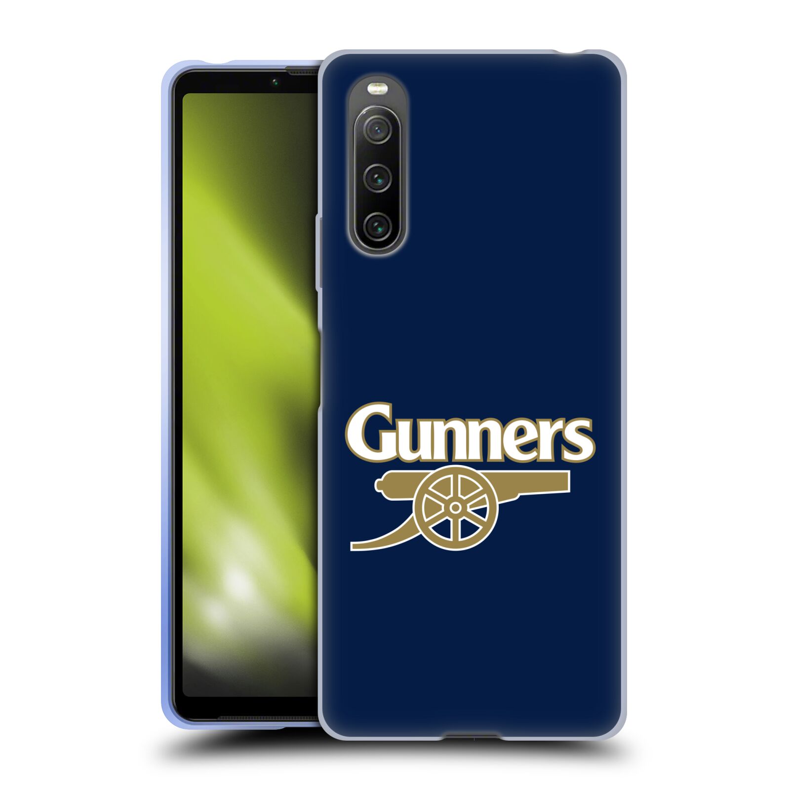 Silikonové pouzdro na mobil Sony Xperia 10 IV - Head Case - Arsenal FC - Gunners
