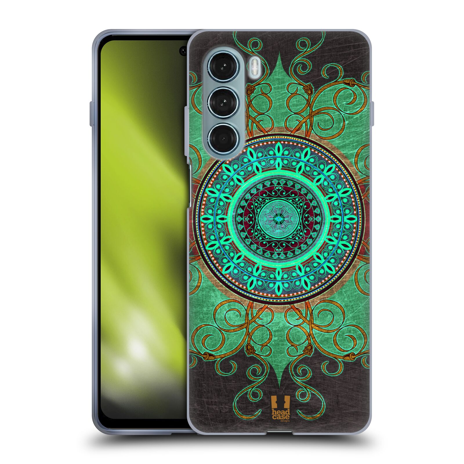 Silikonové pouzdro na mobil Motorola Moto G200 5G - Head Case - ARAB MANDALA