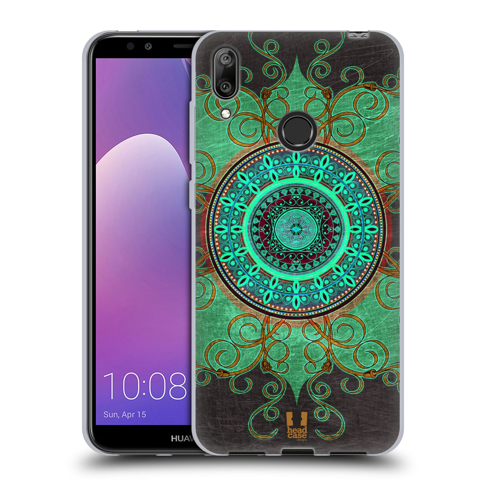 Silikonové pouzdro na mobil Huawei Y7 (2019) - Head Case - ARAB MANDALA