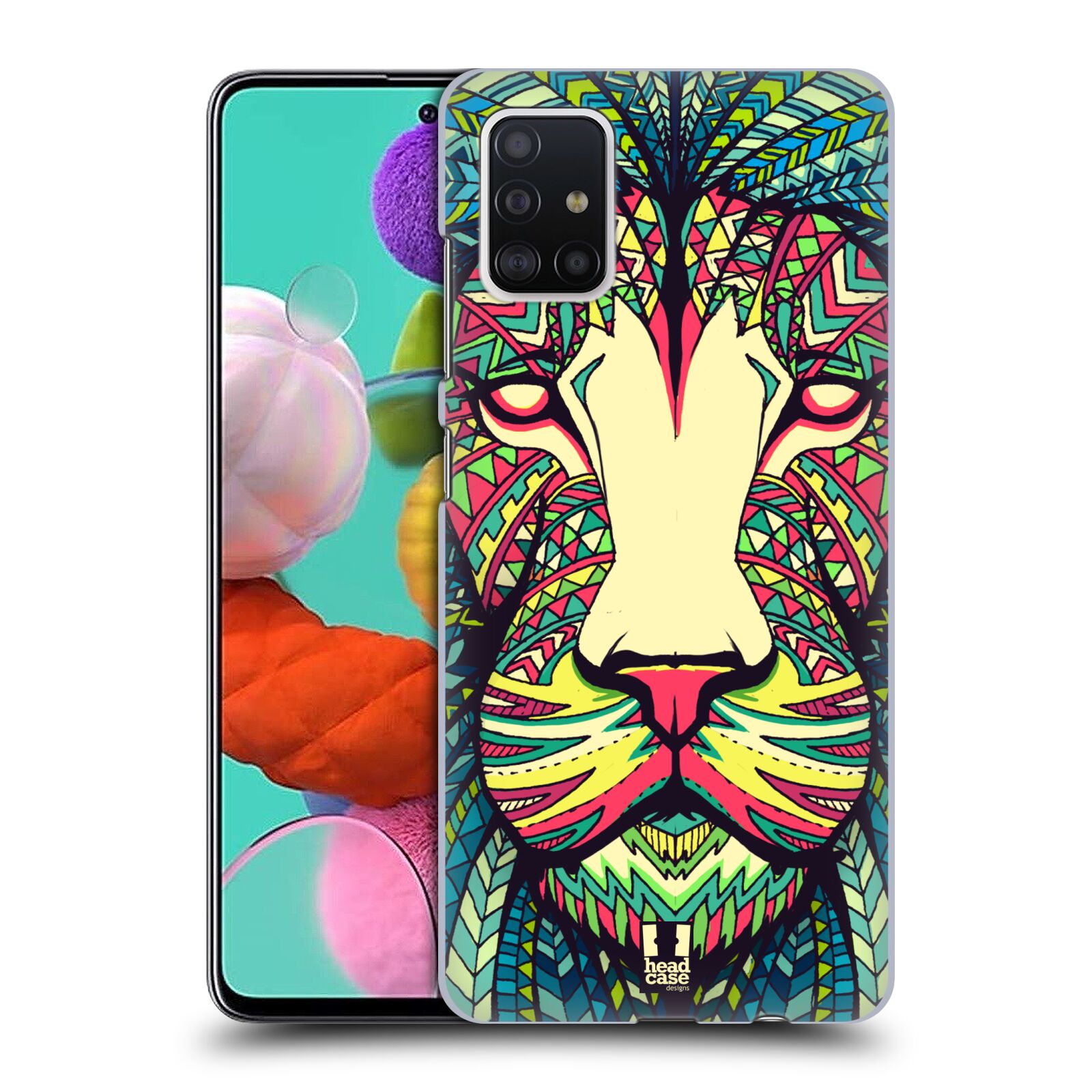 Plastové pouzdro na mobil Samsung Galaxy A51 - Head Case - AZTEC LEV