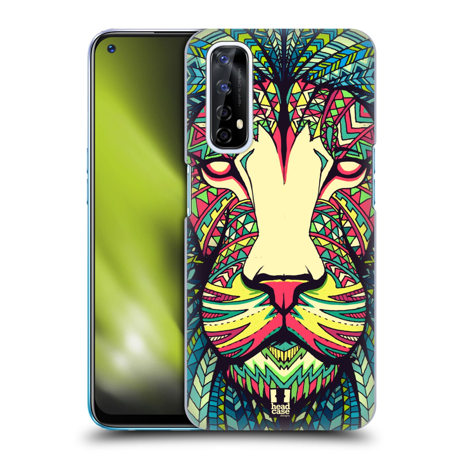 Plastové pouzdro na mobil Realme 7 - Head Case - AZTEC LEV