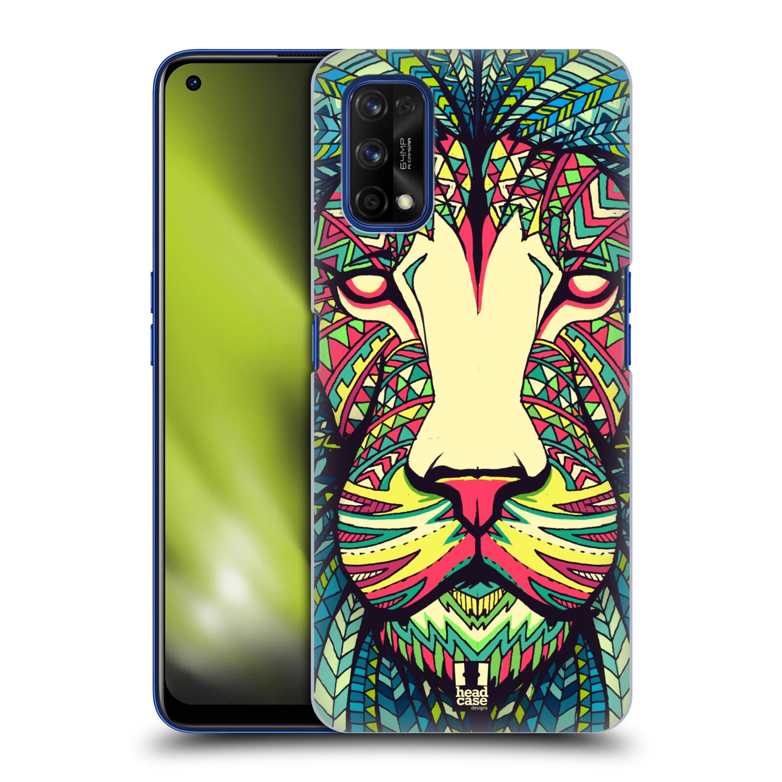 Plastové pouzdro na mobil Realme 7 Pro - Head Case - AZTEC LEV