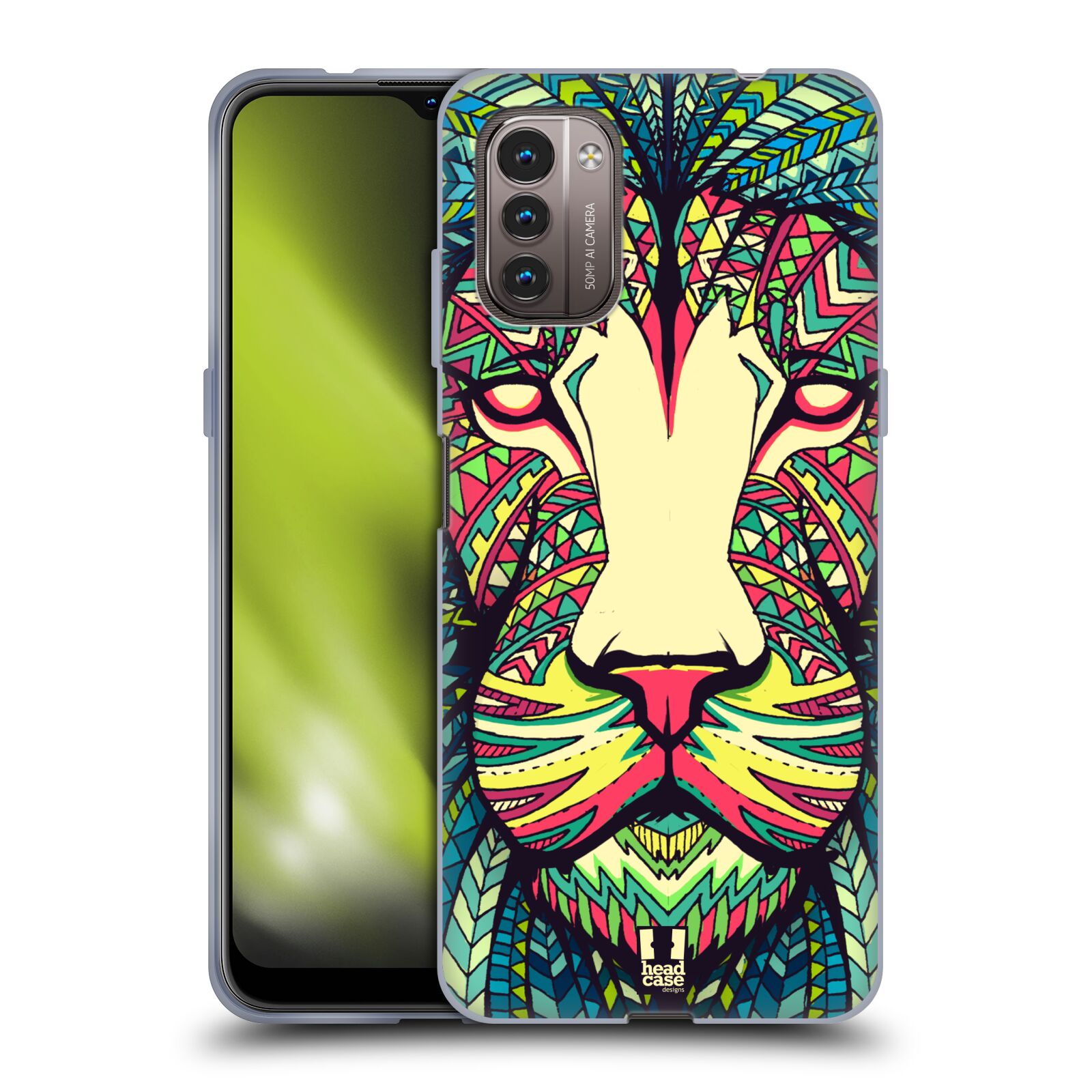 Silikonové pouzdro na mobil Nokia G11 / G21 - Head Case - AZTEC LEV
